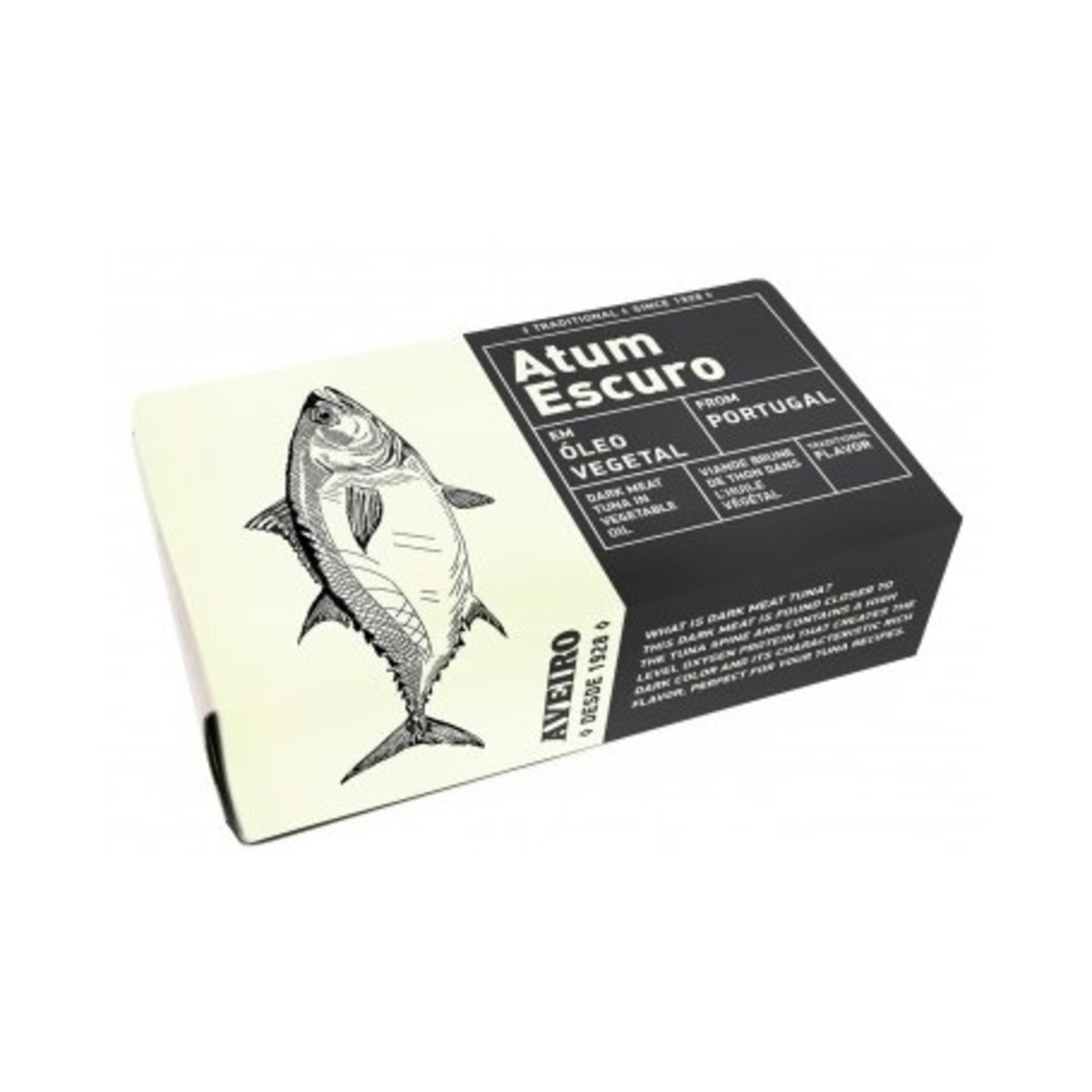 E-shop Aveiro Tmavé mäso z tuniaka v rastlinnom oleji 120 g