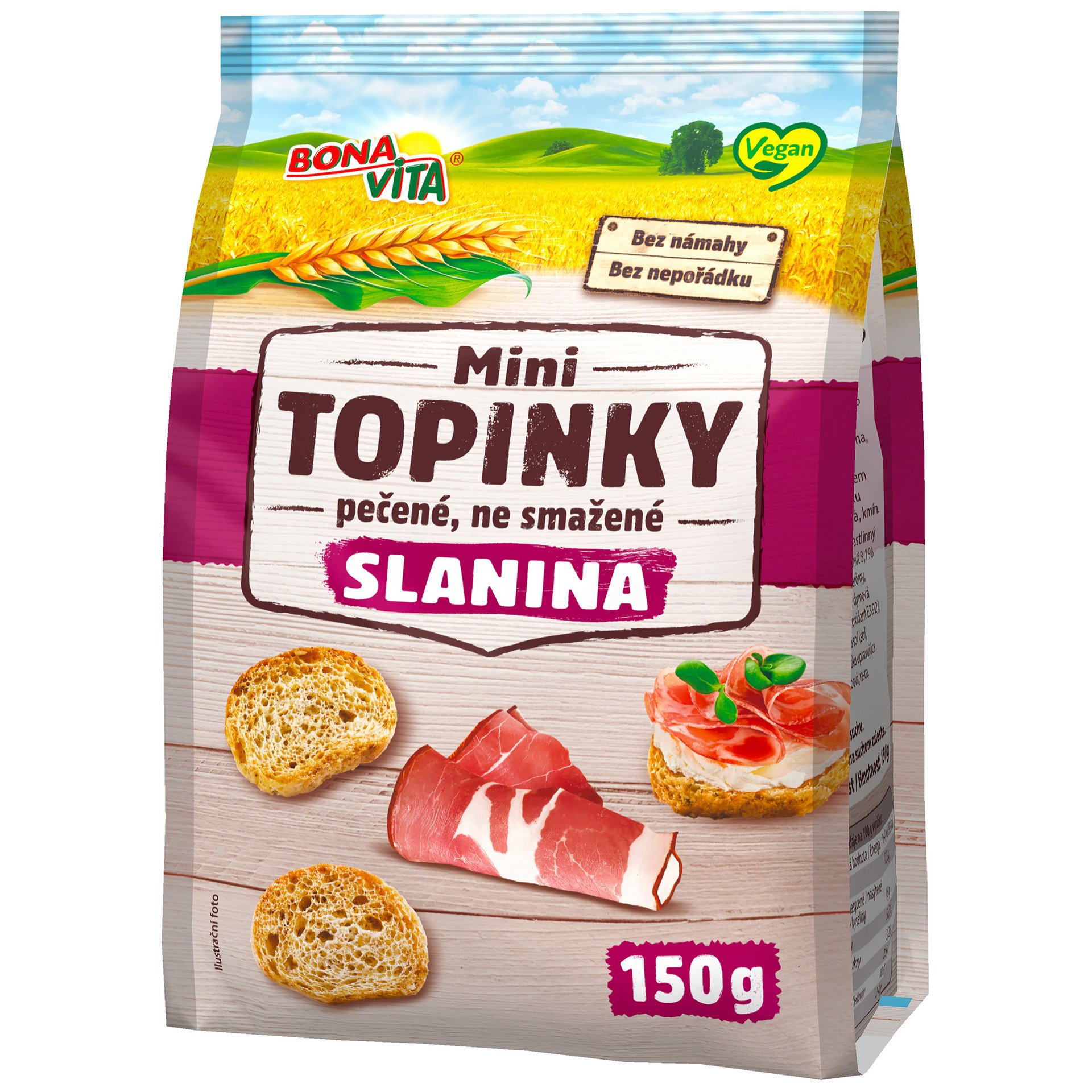 E-shop Bonavita Mini hrianky slanina 150 g