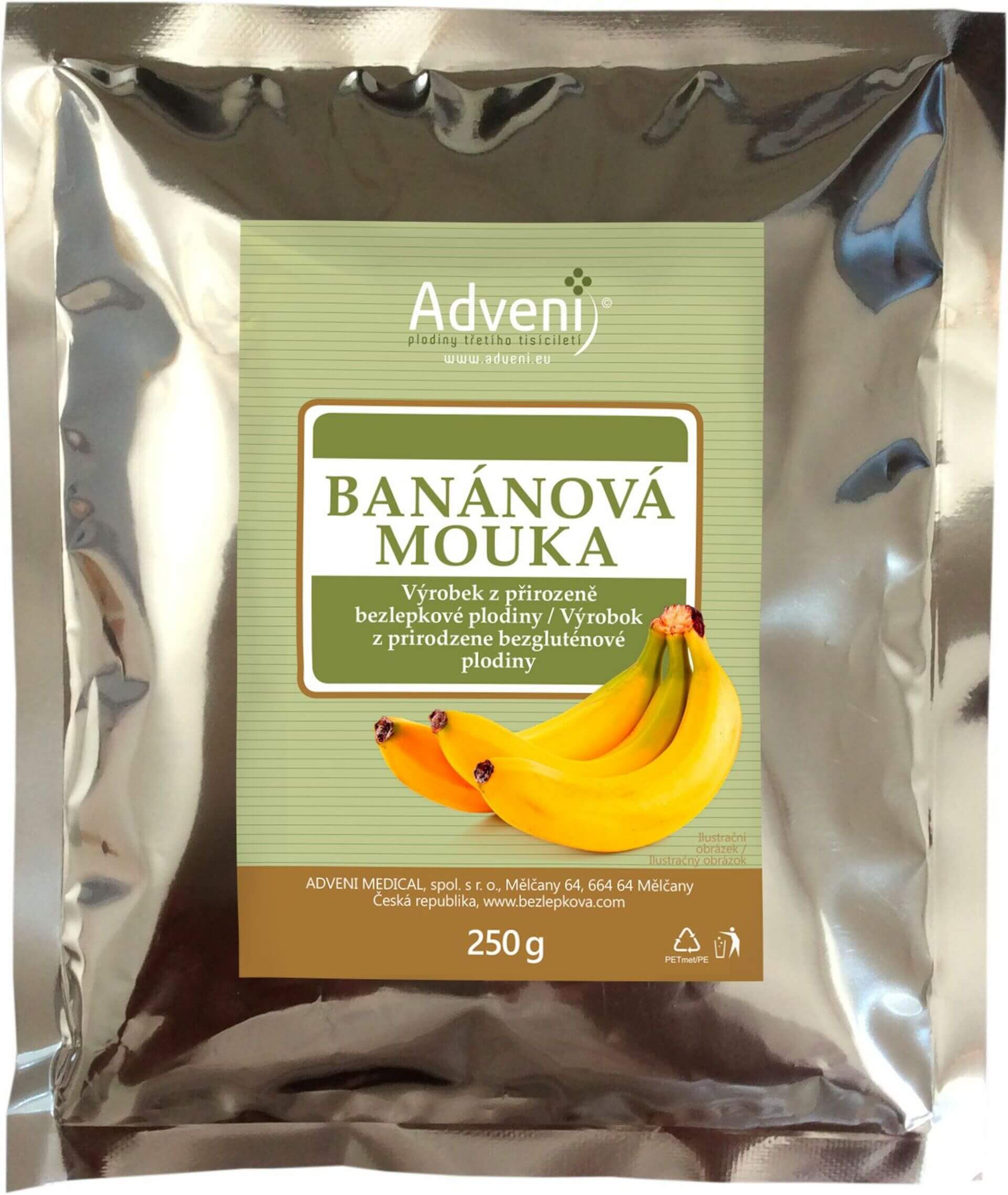 E-shop Adven Banánová múka 250 g