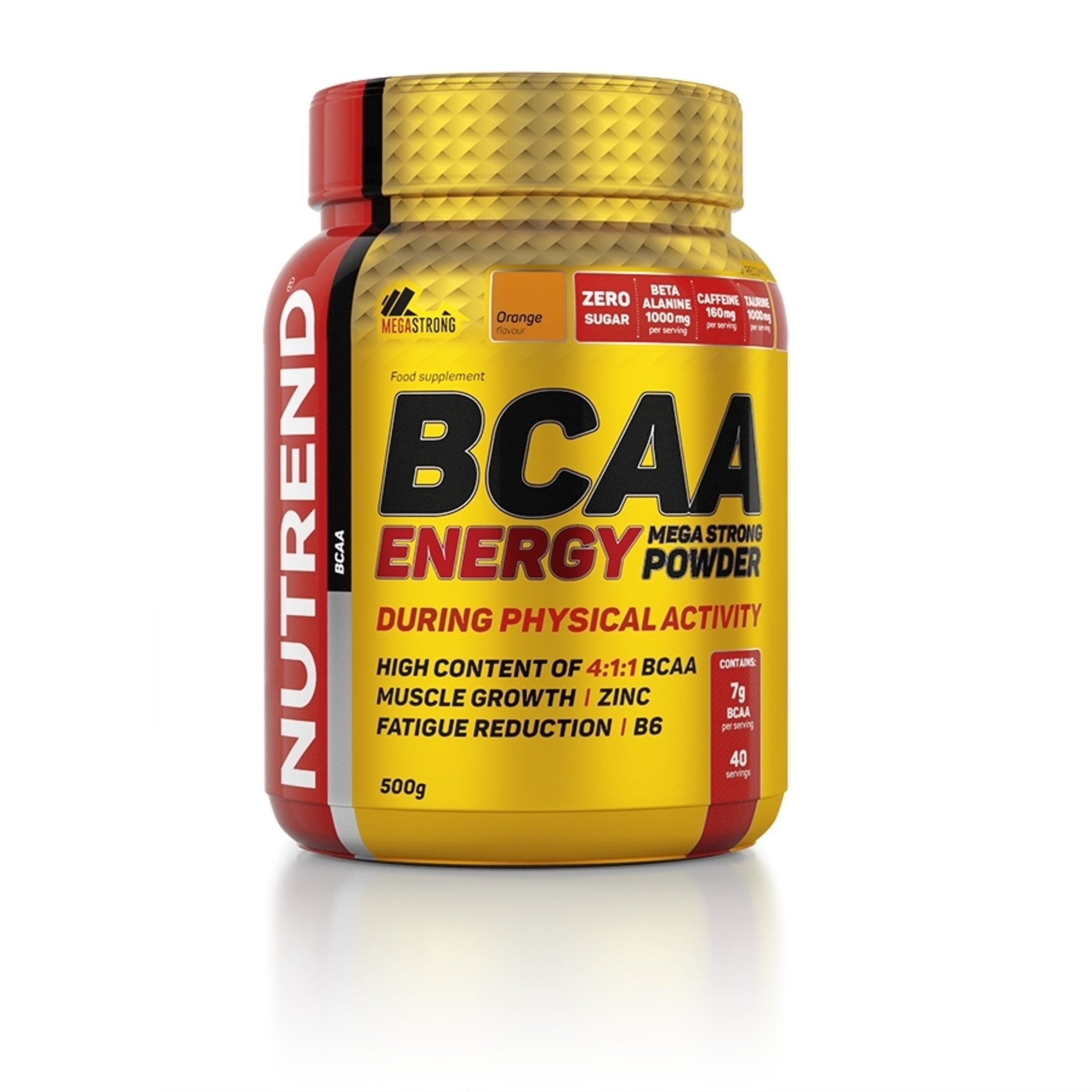 E-shop Nutrend BCAA Energy mega strong powder 500 g