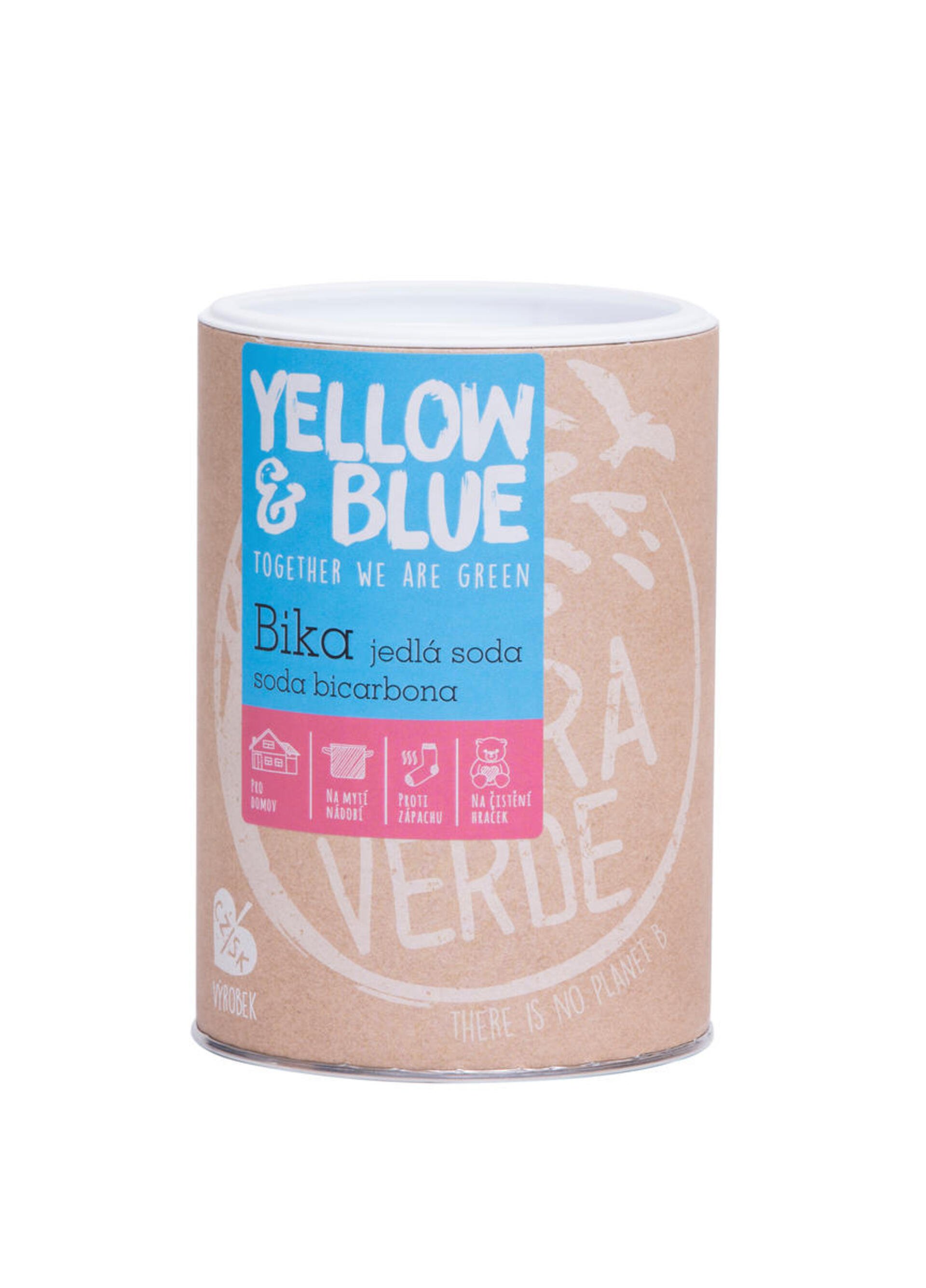 E-shop Tierra Verde Bika - sóda, sóda bicarbona, hydrogénuhličitan sodný (dóza) 1 kg