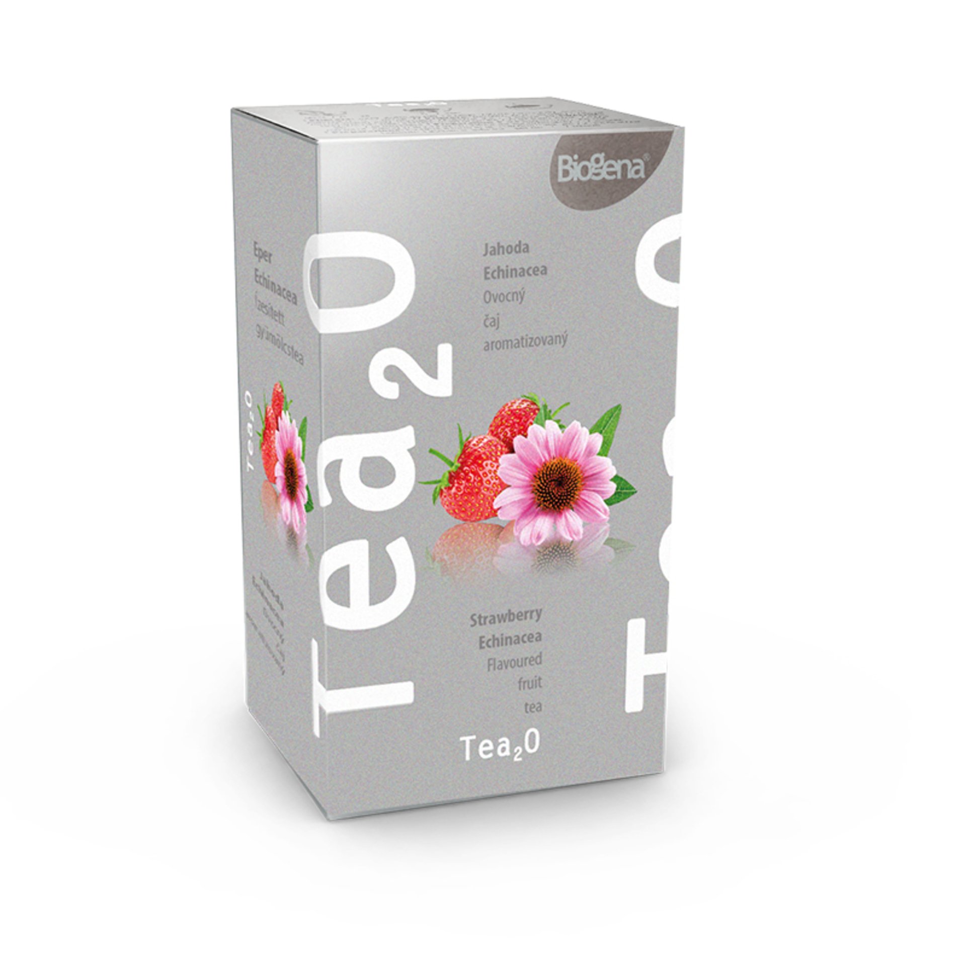 E-shop Biogena Tea2O Jahoda & Echinacea 20 vrecúšok