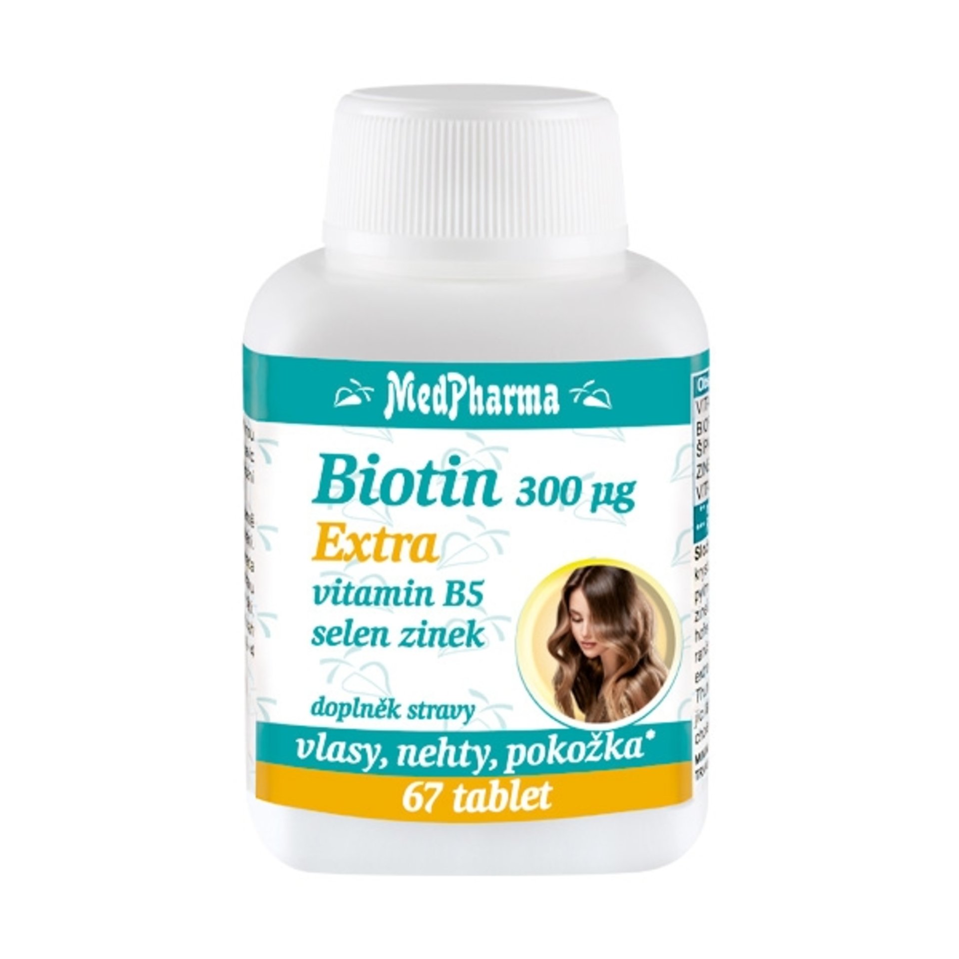 E-shop MedPharma Biotin 300 µg extra 67 tabliet