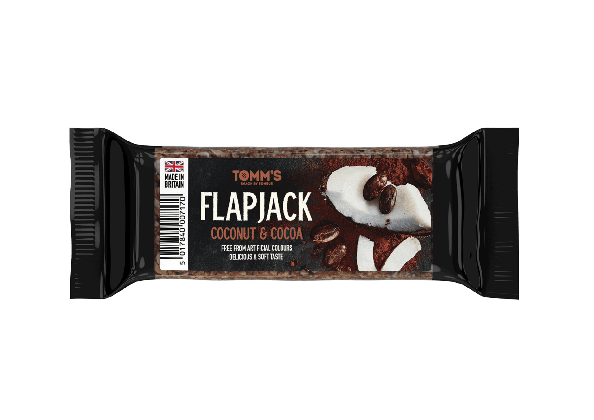 E-shop Bombus Flap Jack Tomm's Coconut and Cocoa 100 g
