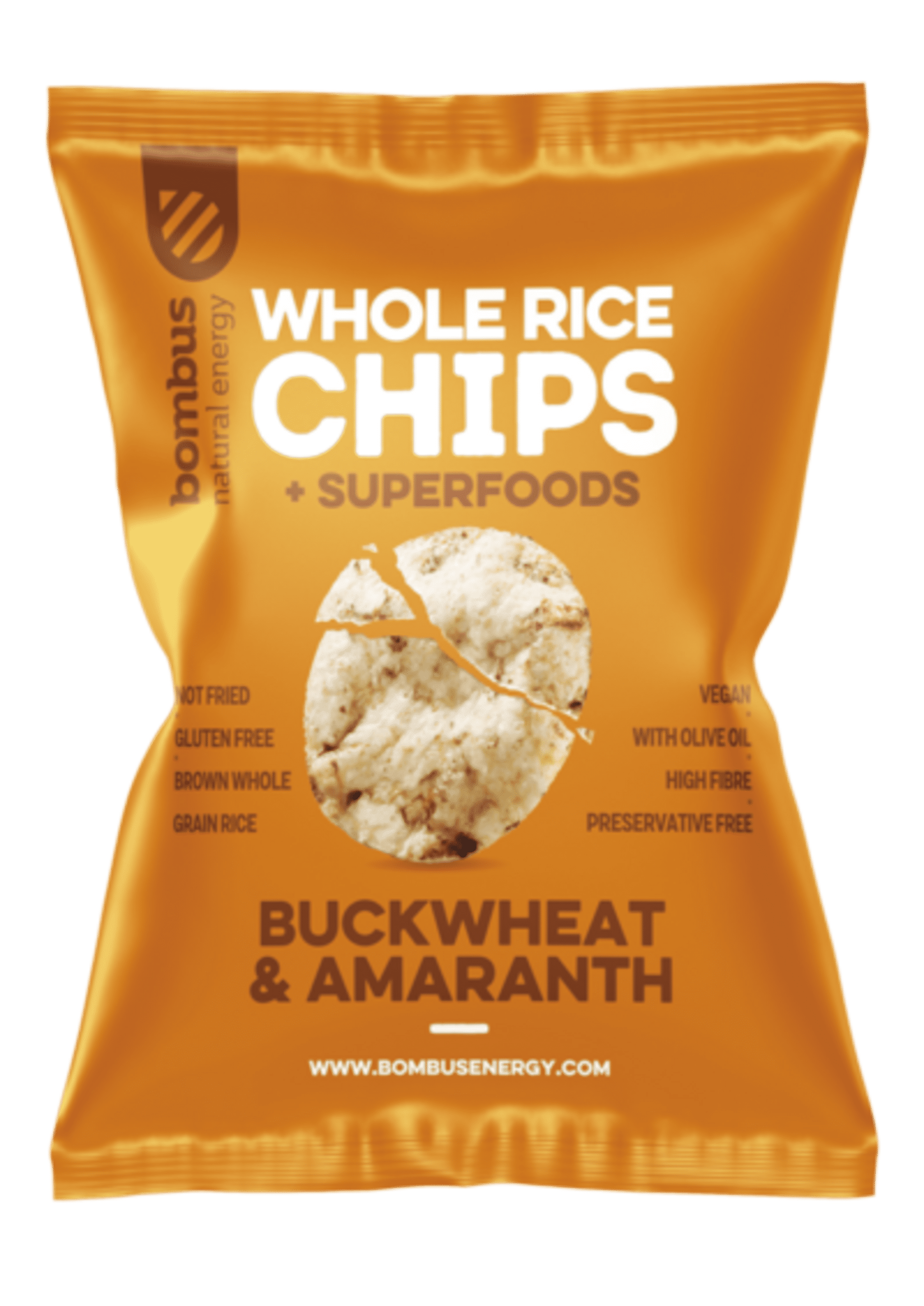 E-shop Bombus Rice chips 60 g Buckwheat / amarant