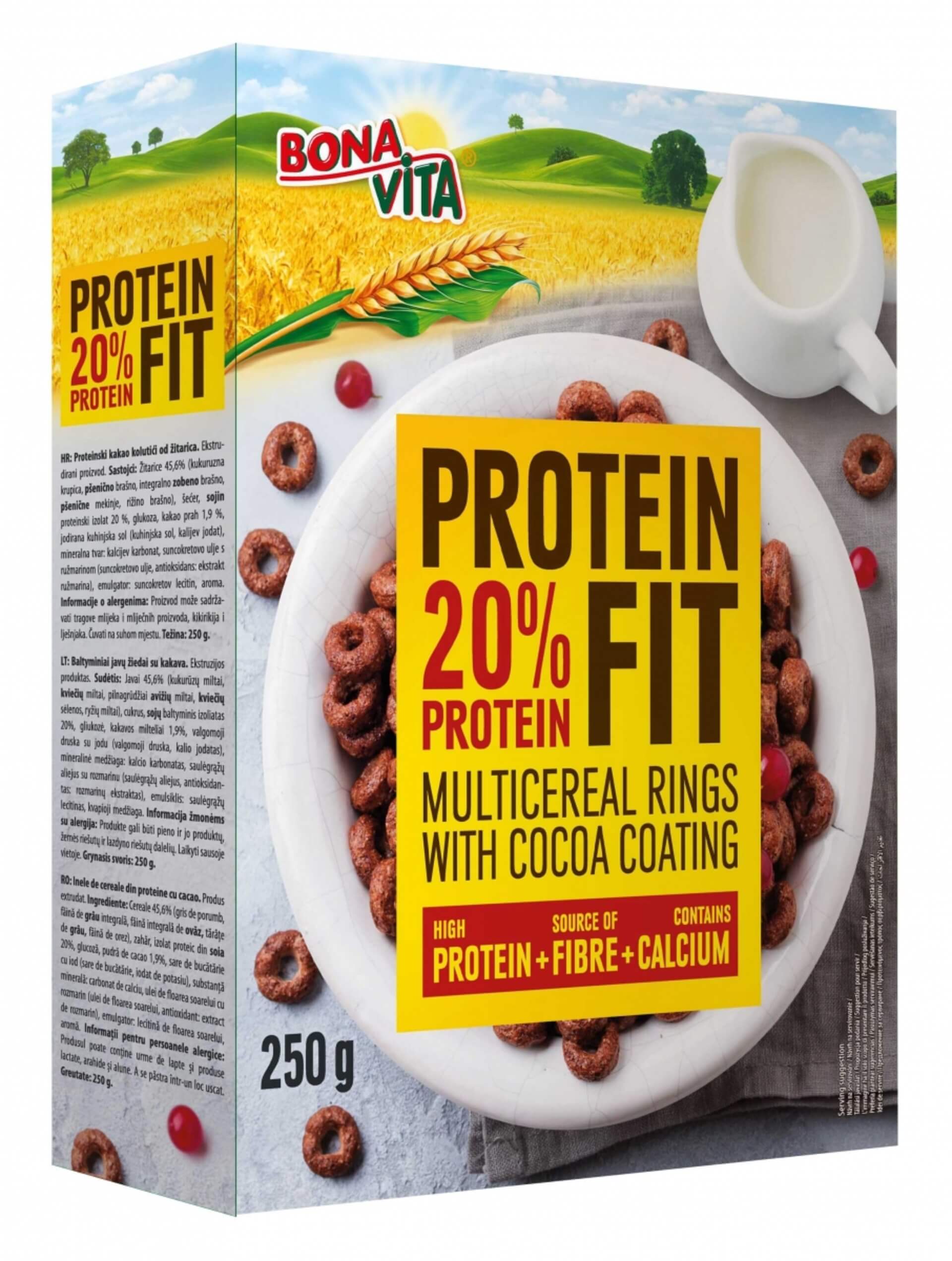 E-shop BonaVita Proteín fit 20% proteín 250 g