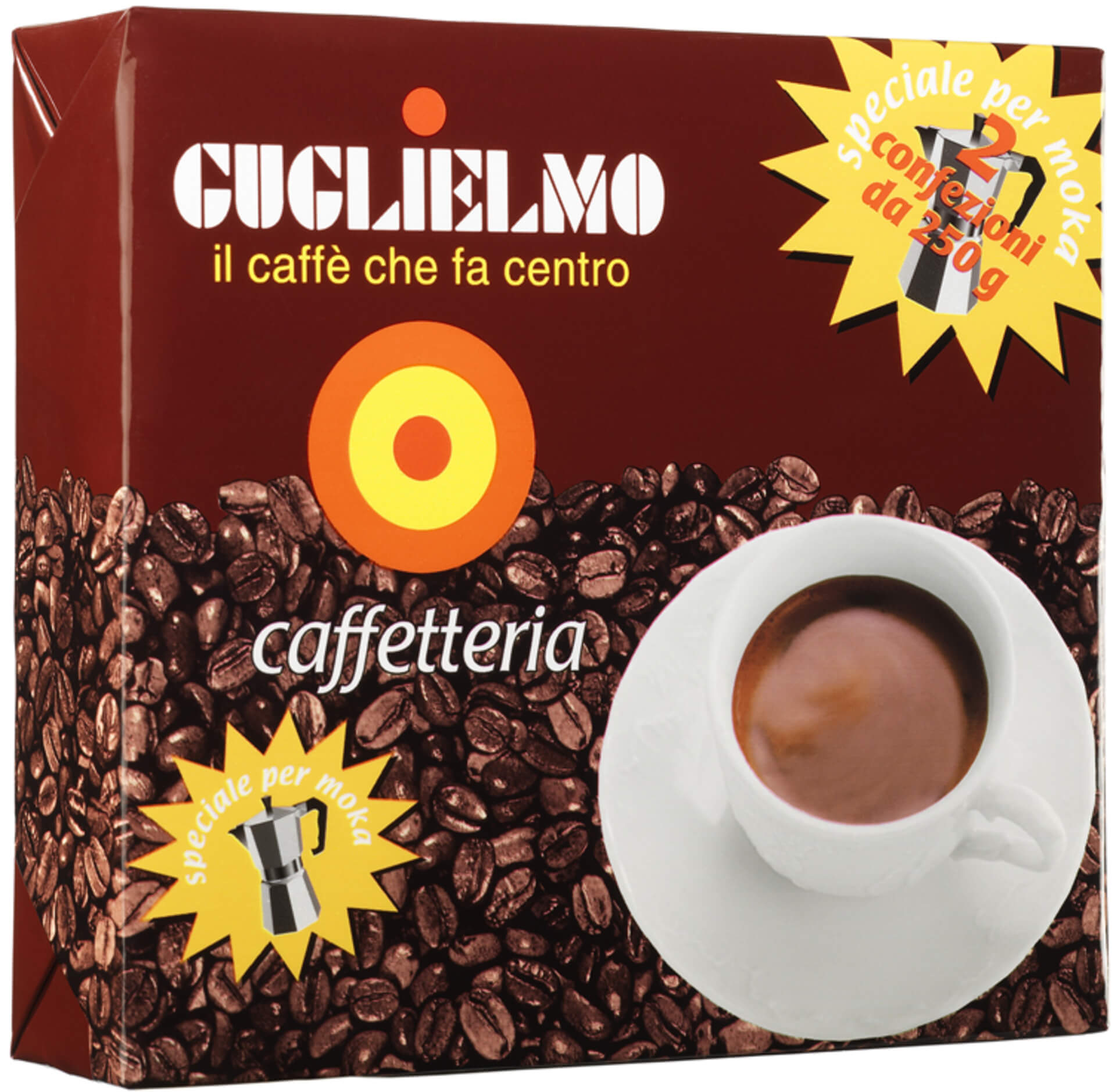 E-shop Guglielmo Caffé espresso 2x 250g duopack