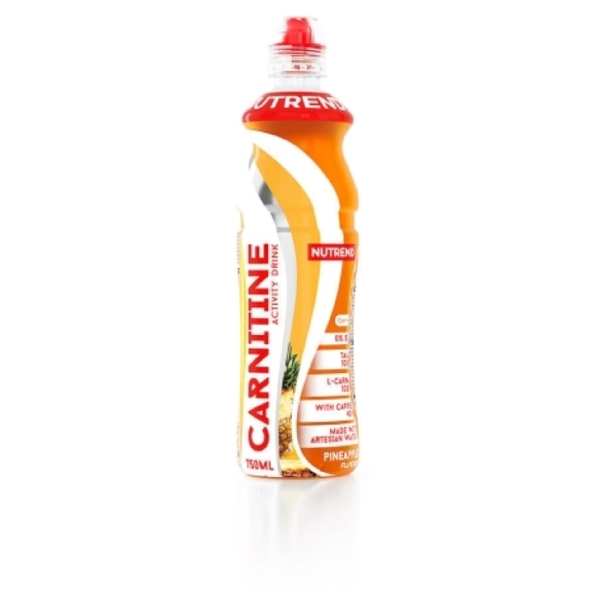E-shop Nutrend Carnitine activity drink with caffeine 750 ml - ananás