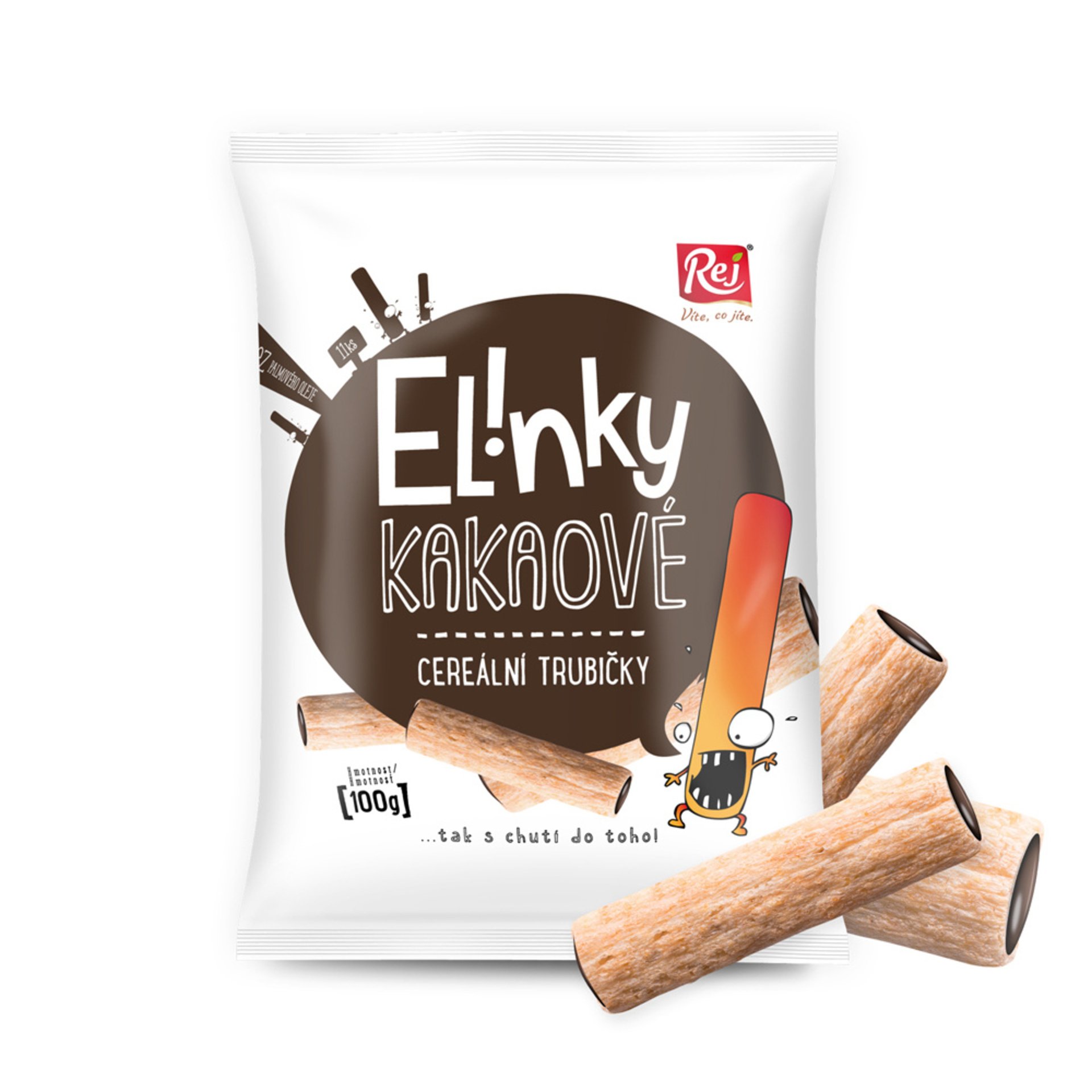 E-shop Rej Elinky cereálne trubičky kakaové 100 g