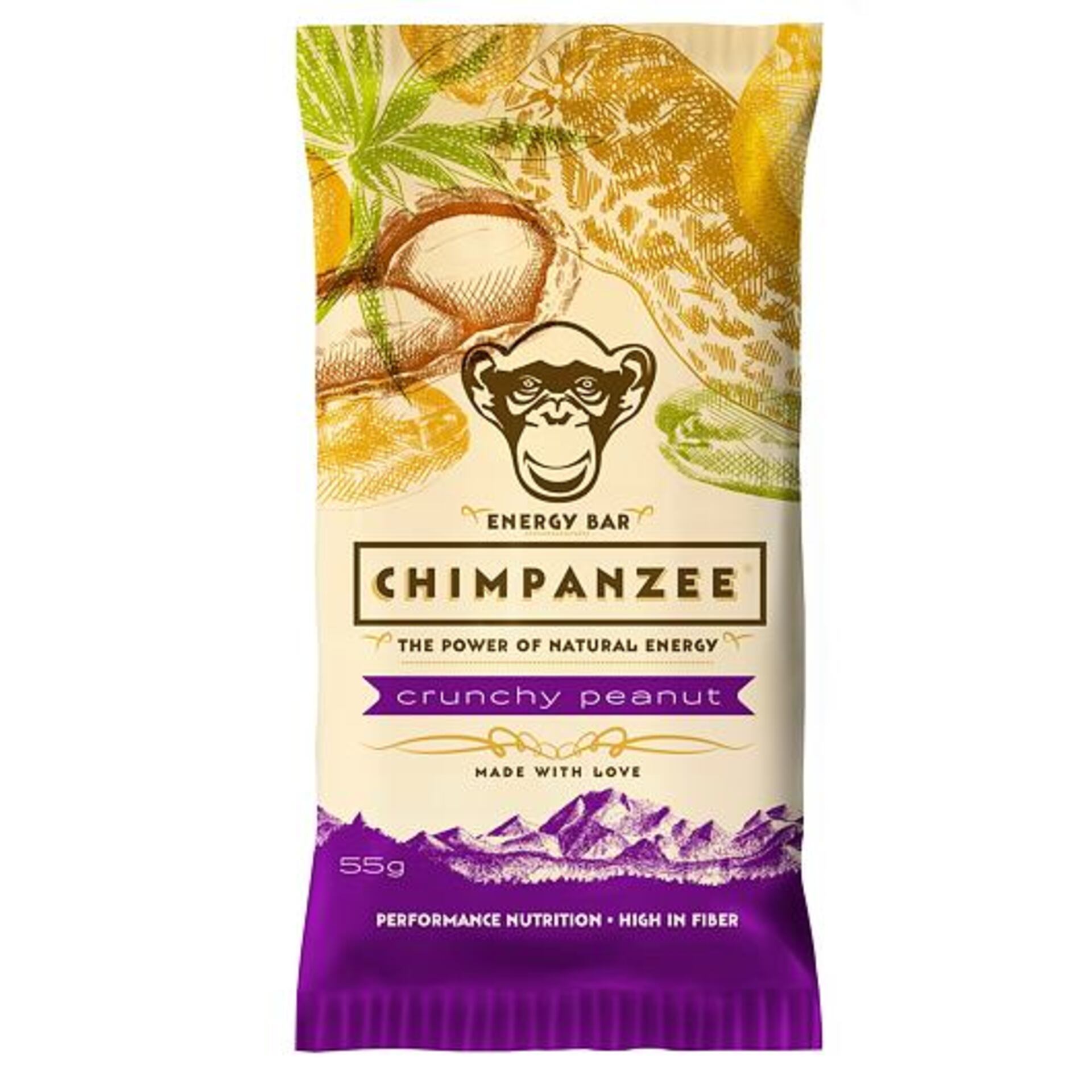 E-shop Chimpanzee ENERGY BAR Chrumkavé arašidy 55 g