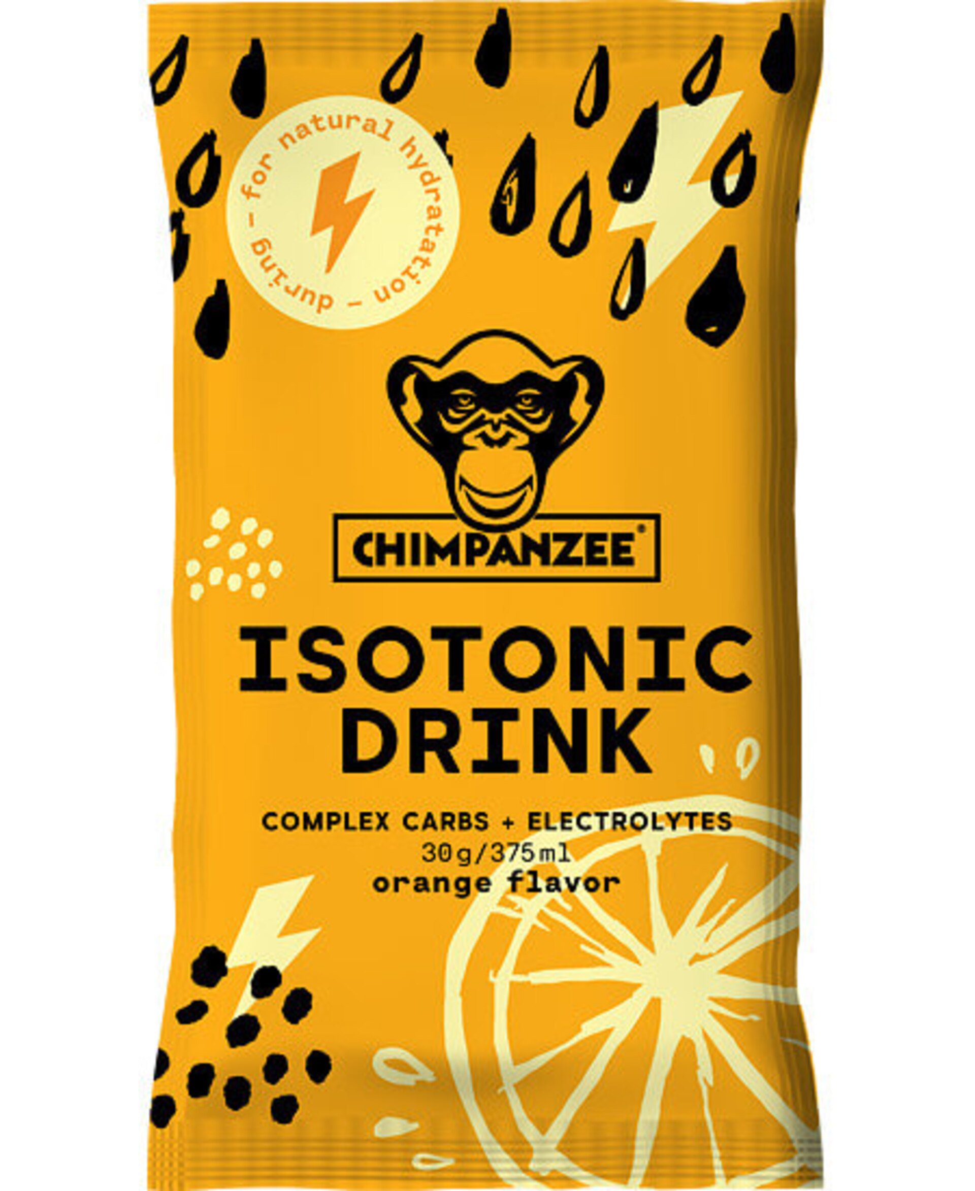 E-shop CHIMPANZEE Isotonic drink 30g - pomaranč