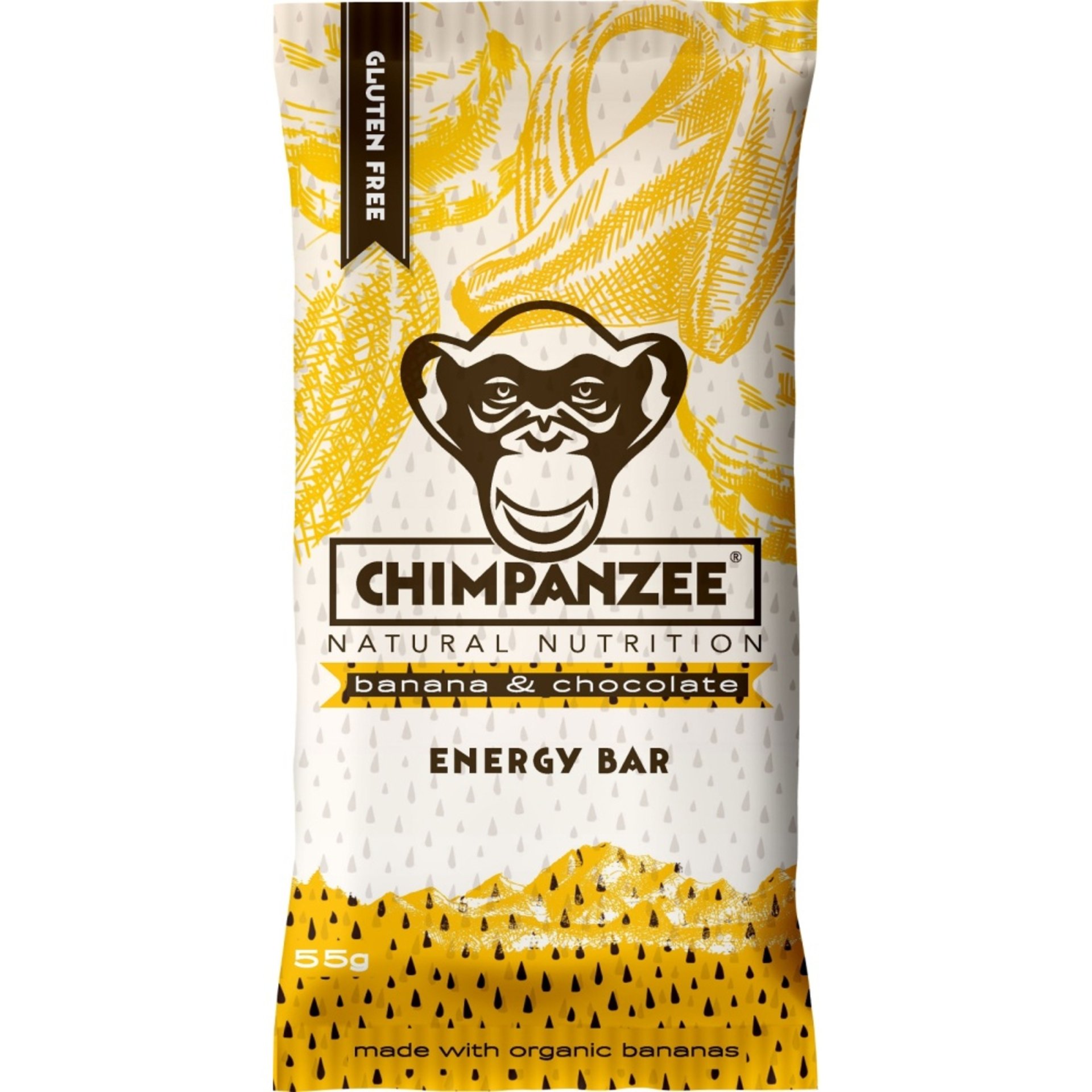 E-shop Chimpanzee ENERGY BAR Banana Chocolate 55 g
