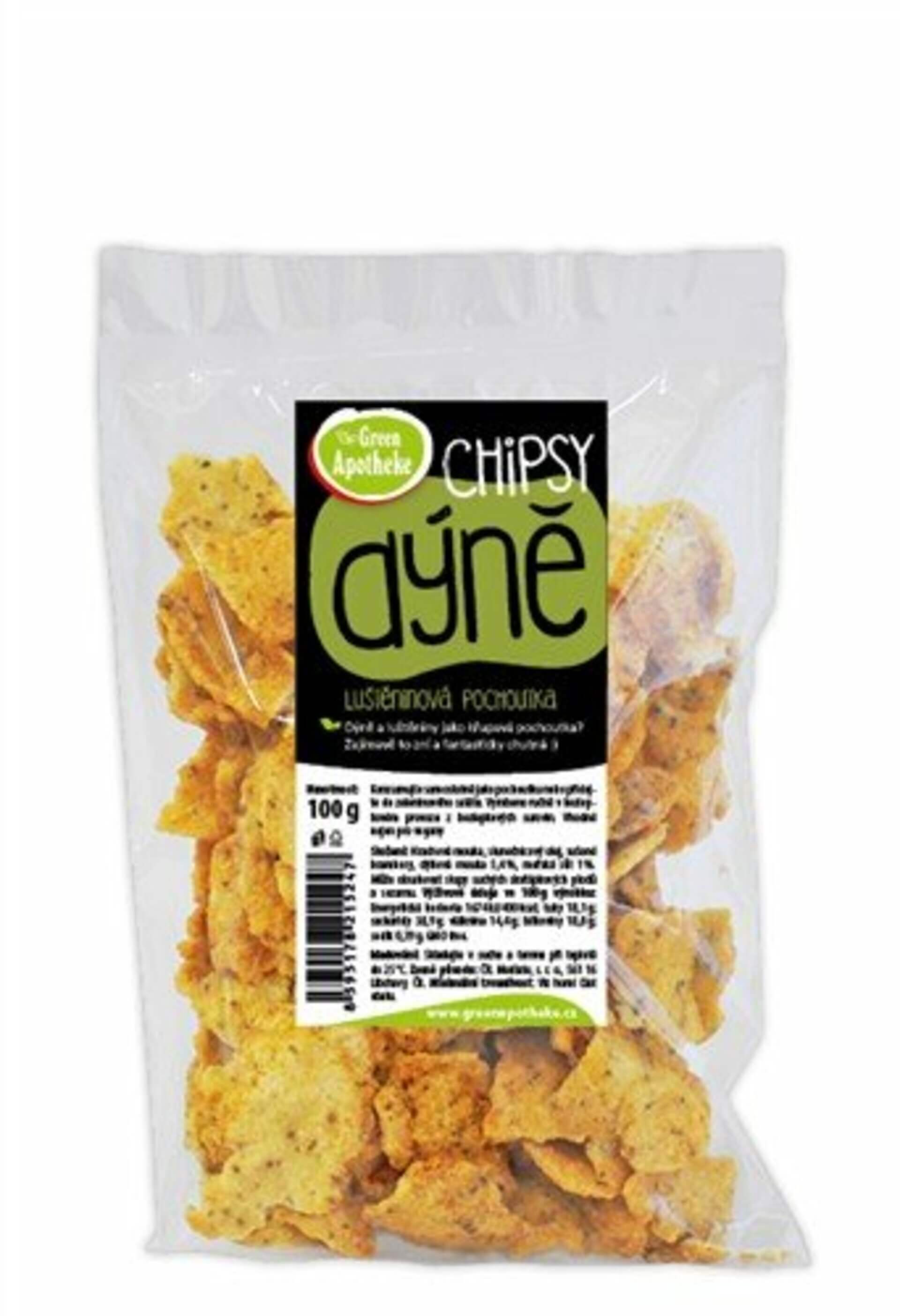 E-shop Green Apotheke Chipsy s tekvicovou múkou 100 g