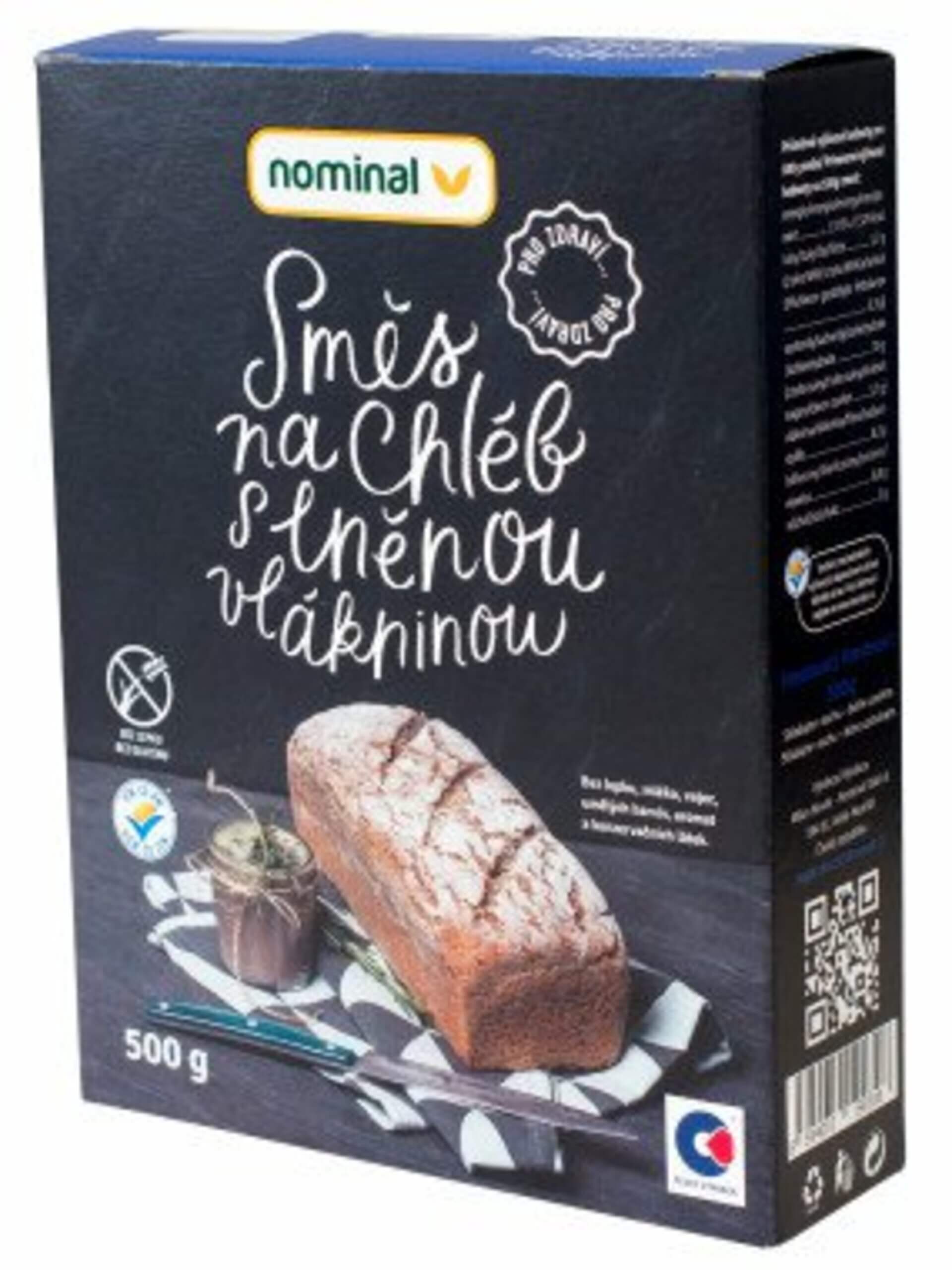 E-shop Nominal Zmes na chlieb s ľanovou vlákninou 500 g