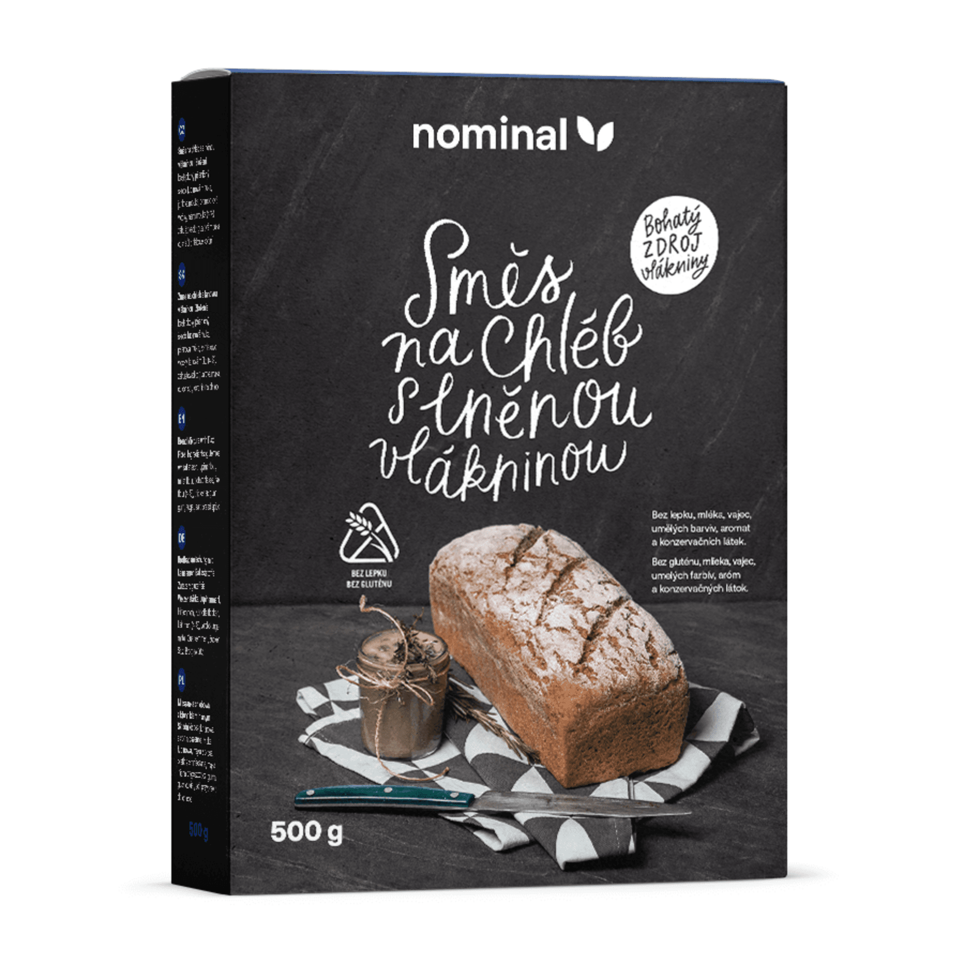 E-shop Nominal Zmes na chlieb s ľanovou vlákninou 500 g