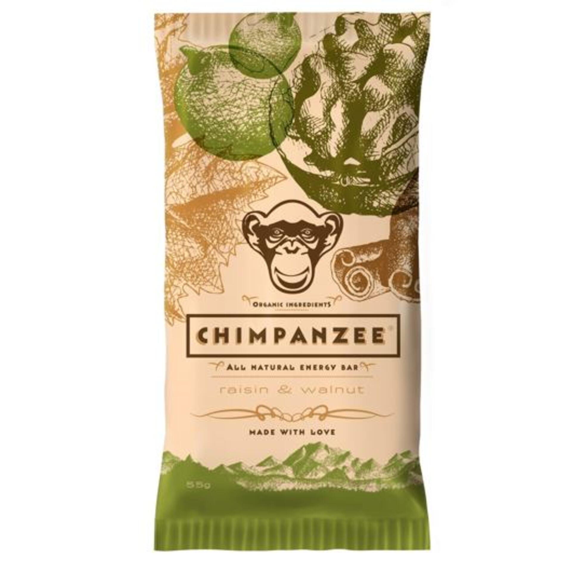 E-shop Chimpanzee Energy bar Hrozienka - Vlašský orech 55 g