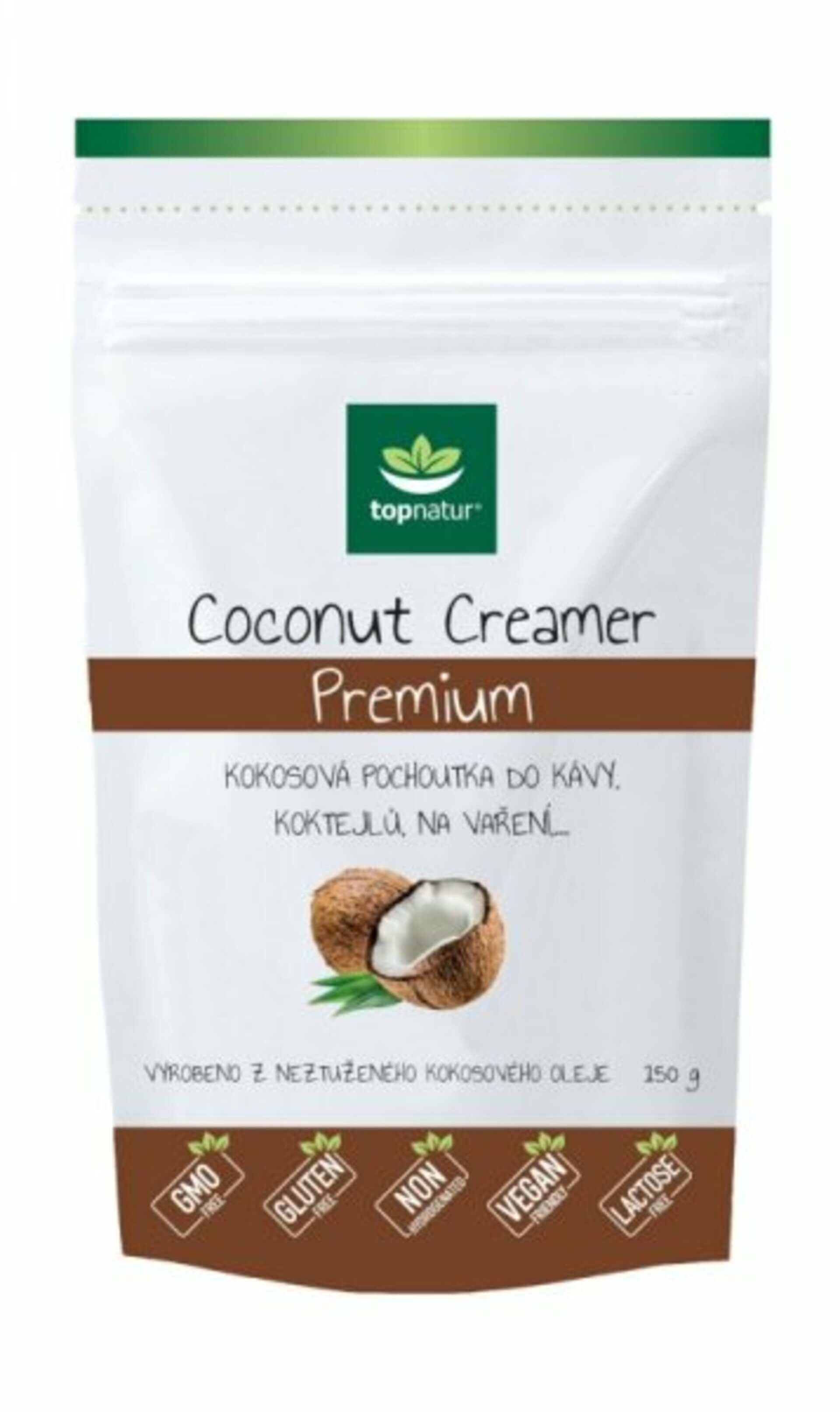 E-shop Topnatur Coconut Creamer Premium 150 g