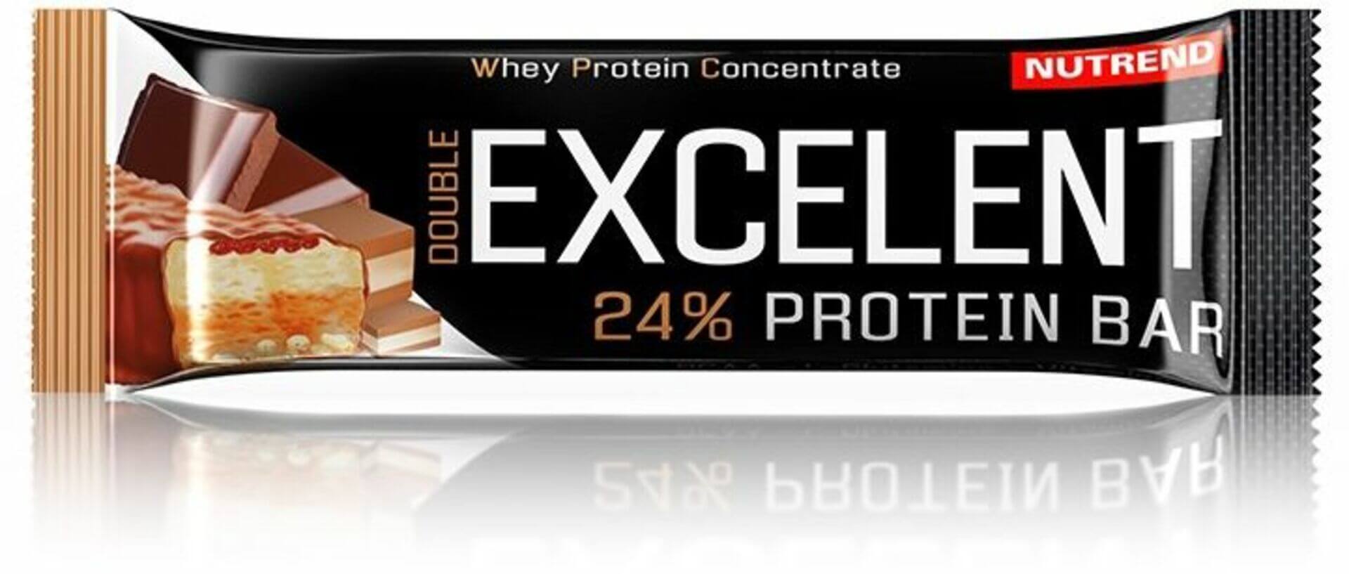 E-shop Nutrend Excelent Protein Bar 85 g - čokoláda + nugát s brusinkami