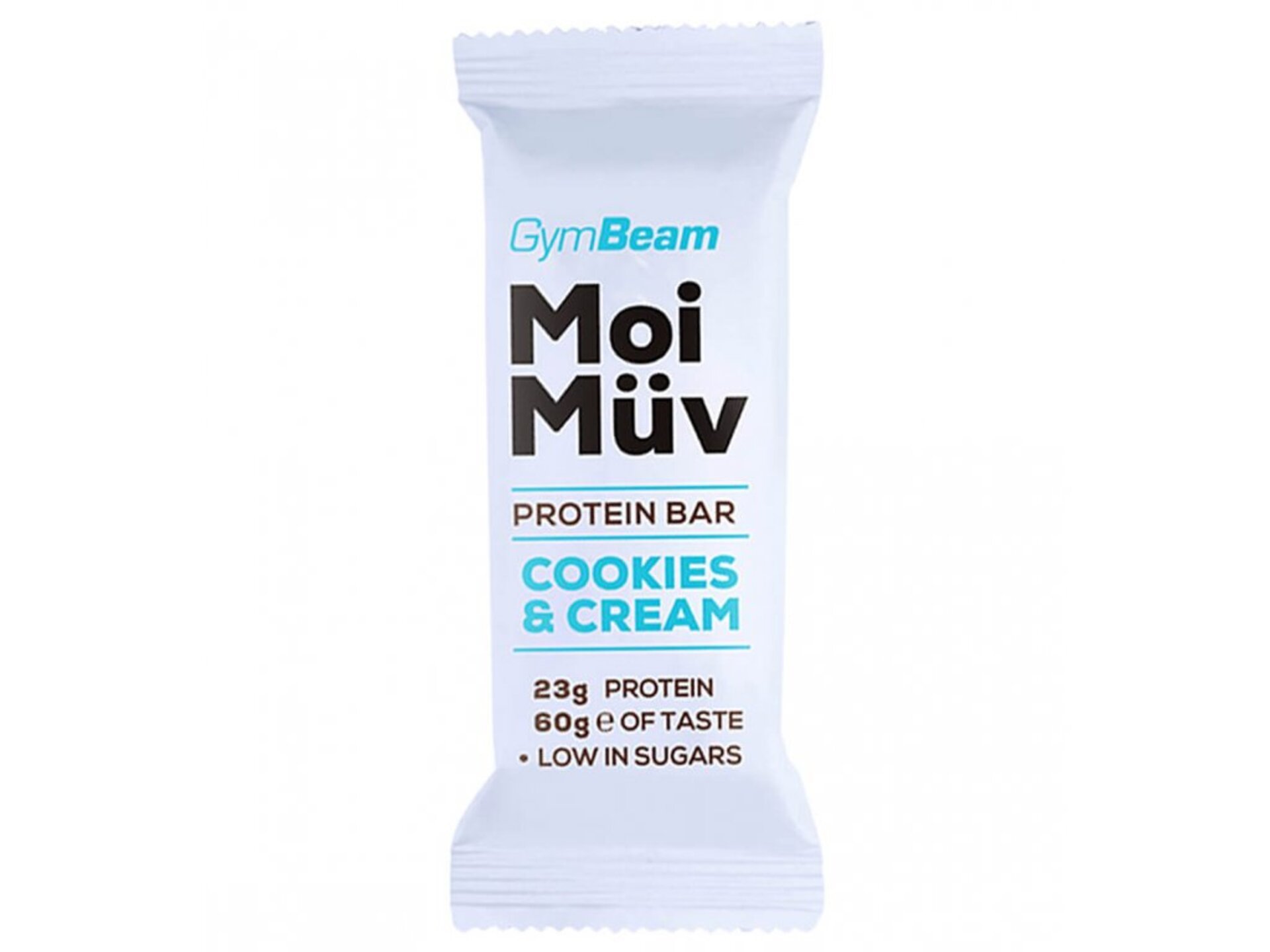 GymBeam proteinová tyčinka MoiMüv cookies + cream 60 g
