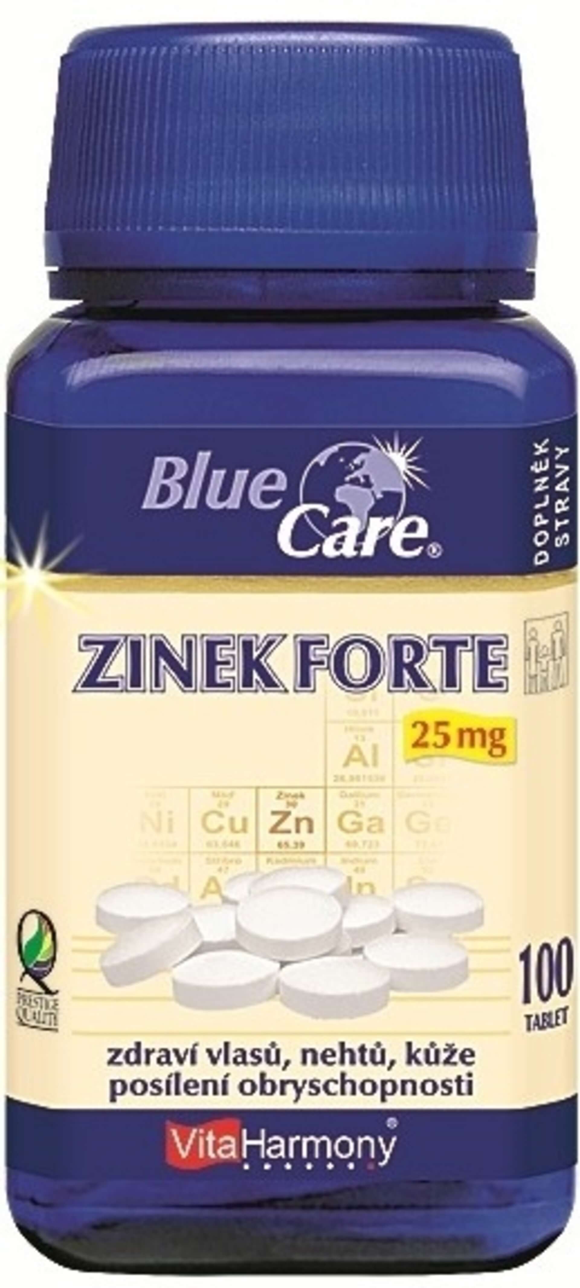 E-shop VitaHarmony Zinok Forte 25 mg 100 tabliet