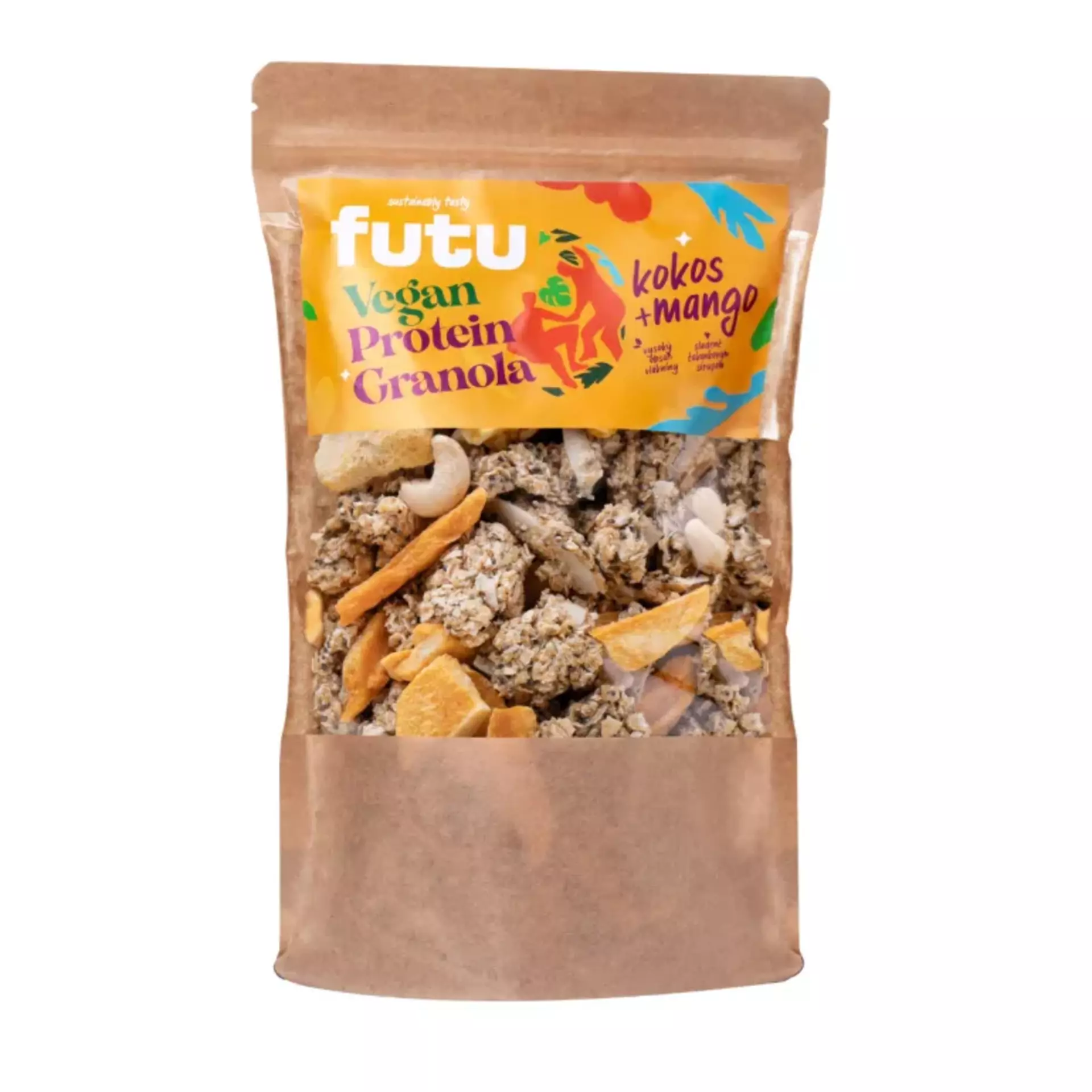 E-shop Futu Proteínová granola s kokosom a mangom vegan 350 g