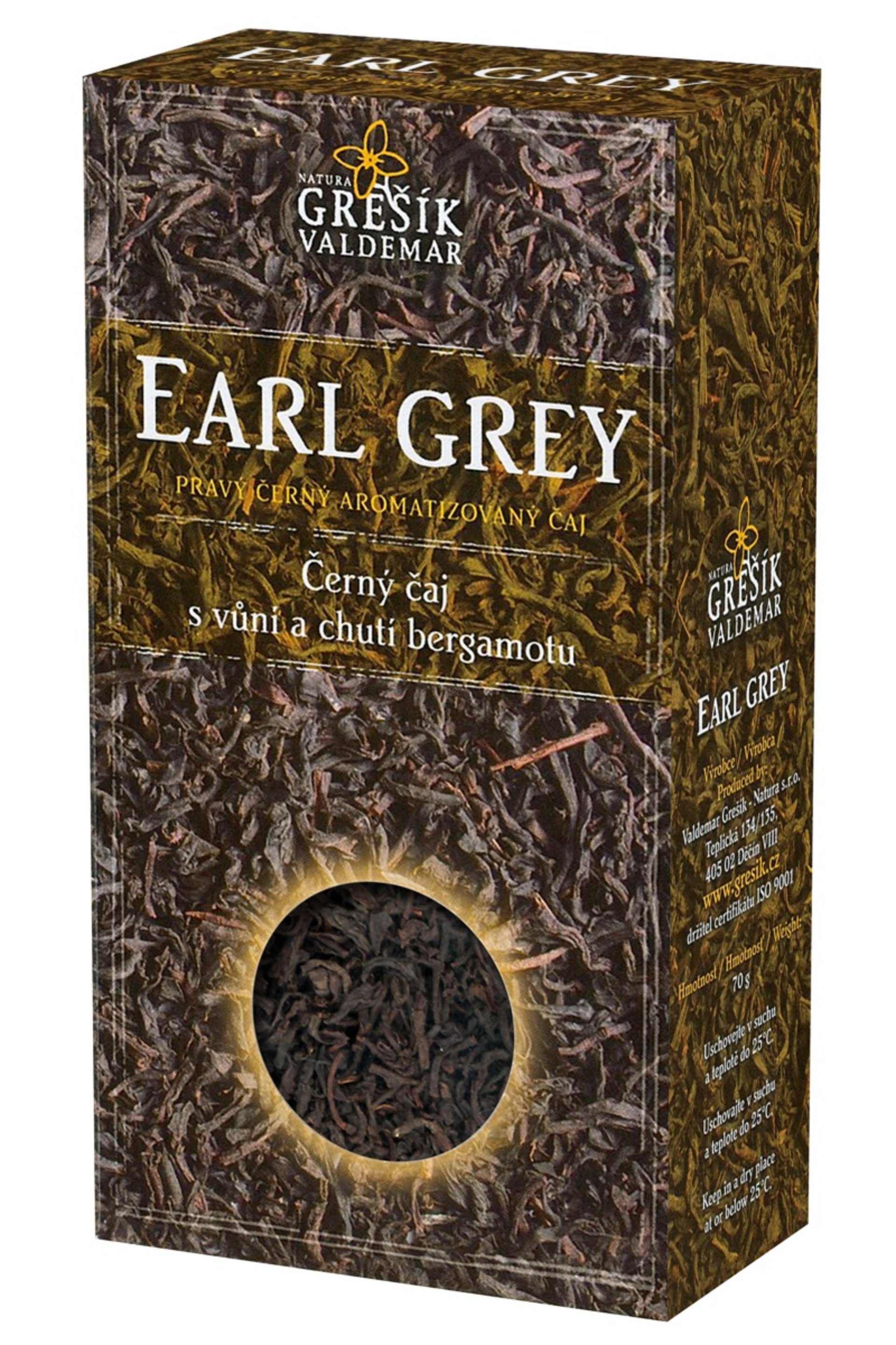 E-shop Grešík Earl Grey sypaný čierny čaj 70 g