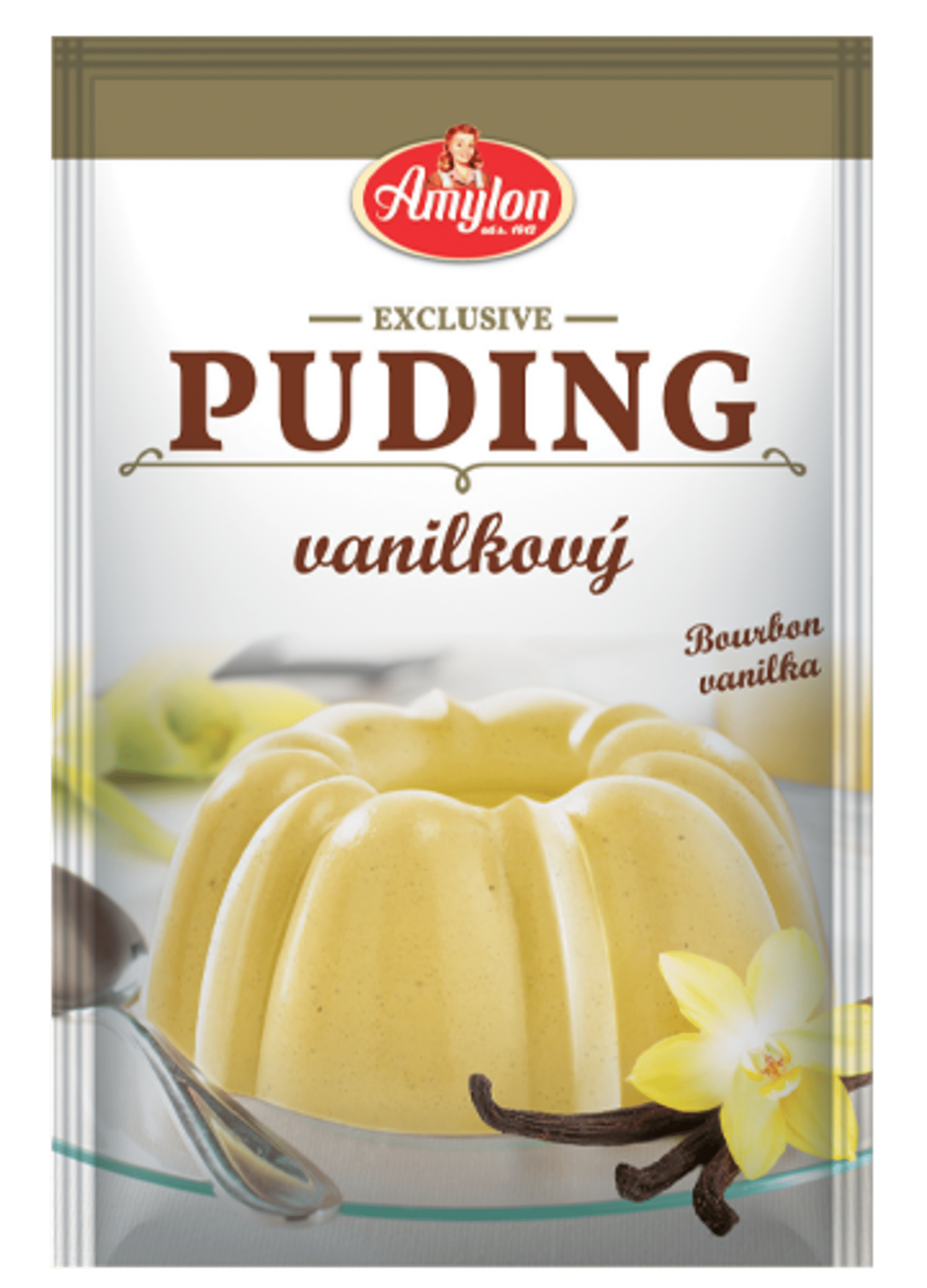 E-shop Amylon Exclusive puding vanilkový 40 g