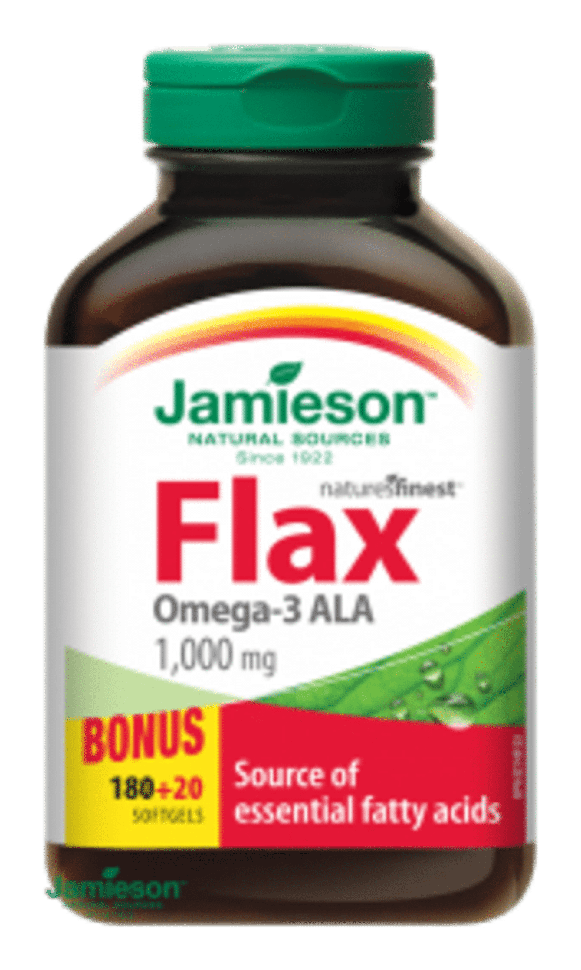 E-shop Jamieson Flax Omega-3 1000 mg ľanový olej 200 kapsúl