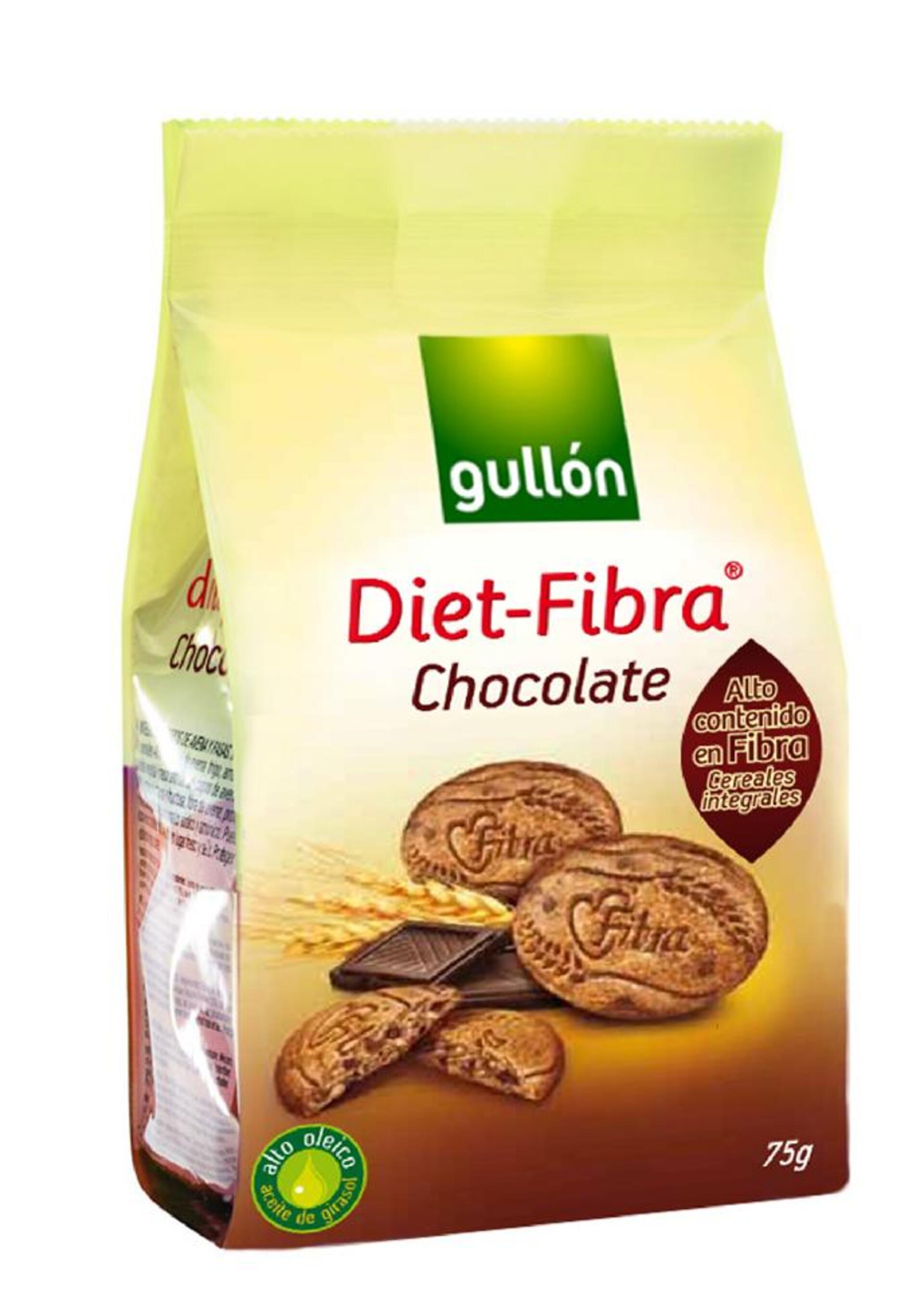 Gullón Diet - fibra Chocolate 75 g