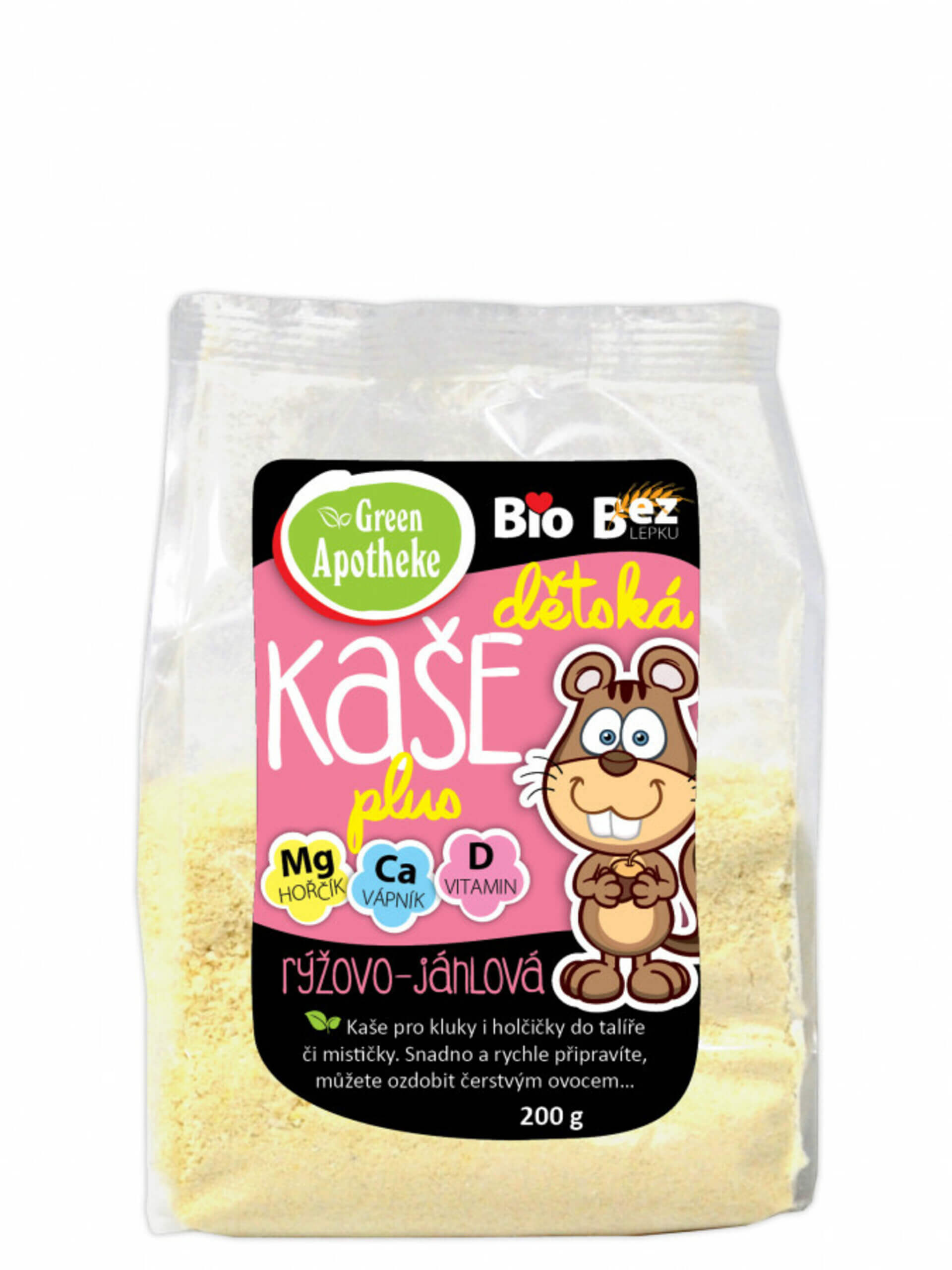 E-shop Green Apotheke Kaša Bio detská ryžovo pšenová 200 g