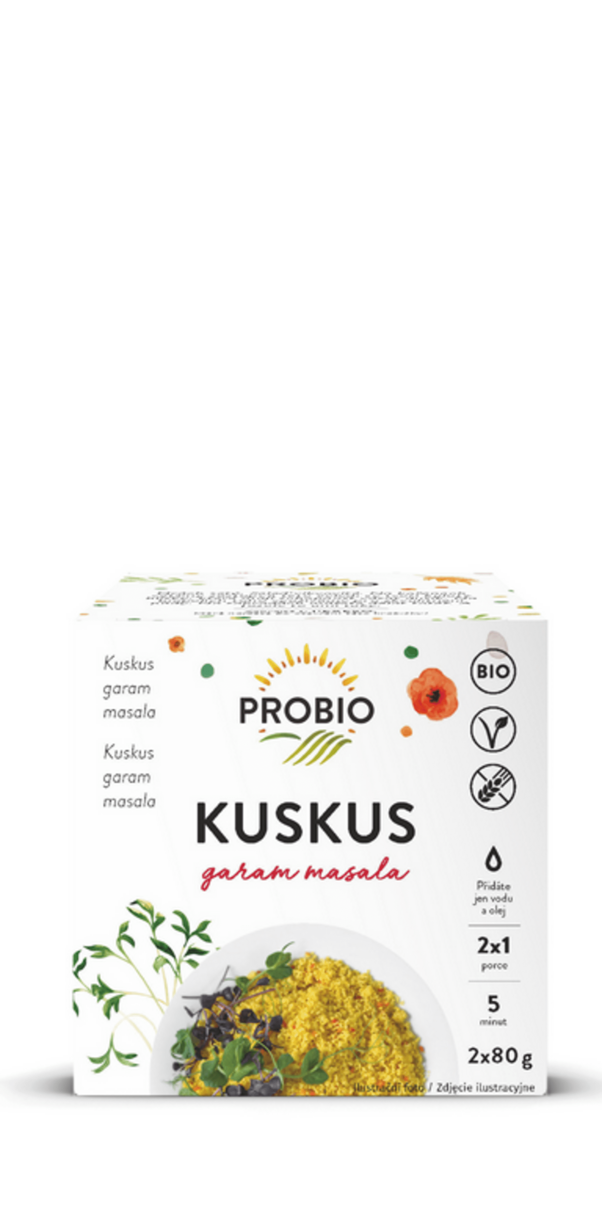 E-shop Probio Kuskus garam masala 2 x 80 g