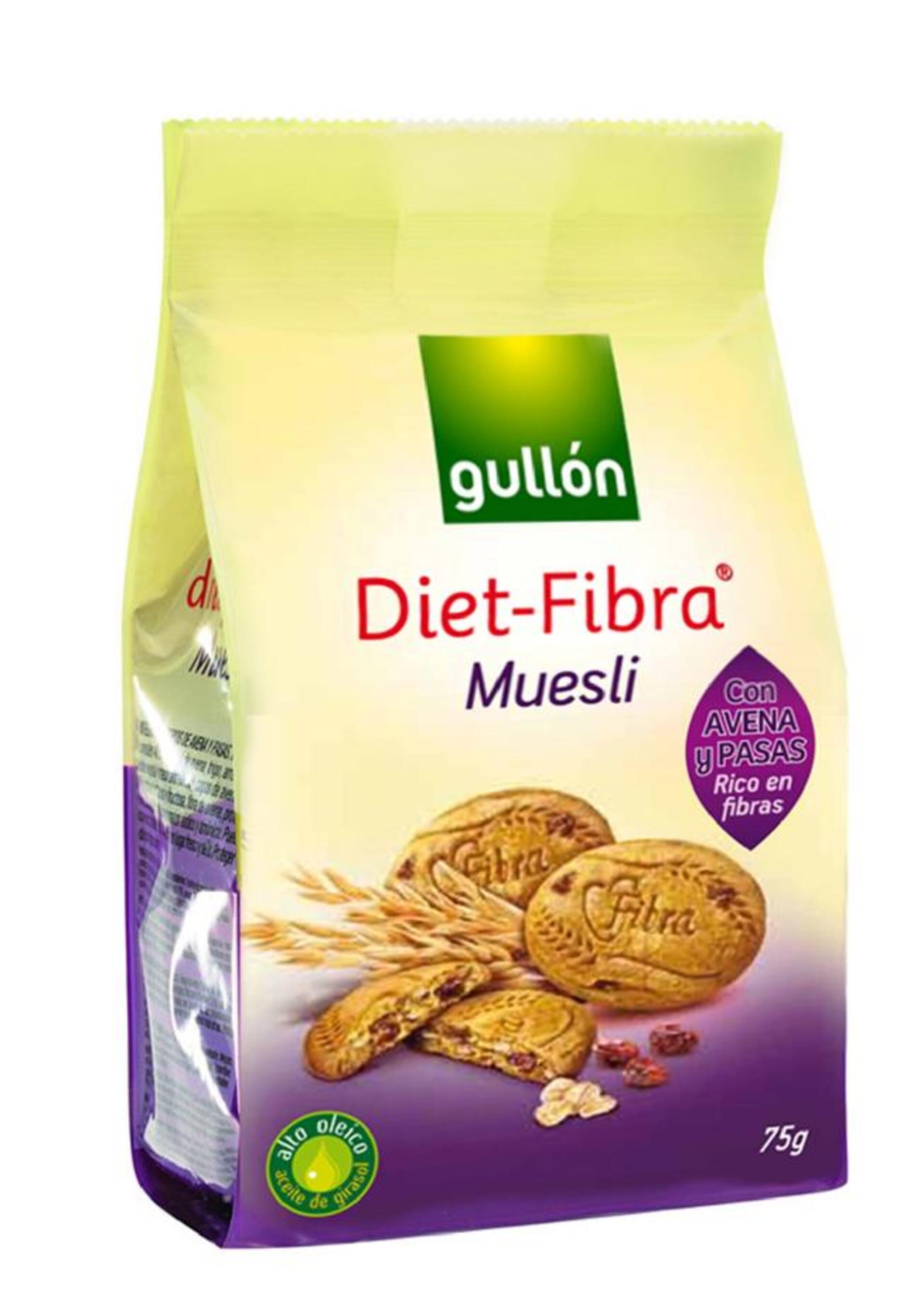 E-shop Gullón Diet - fibra Muesli Cookies 75 g