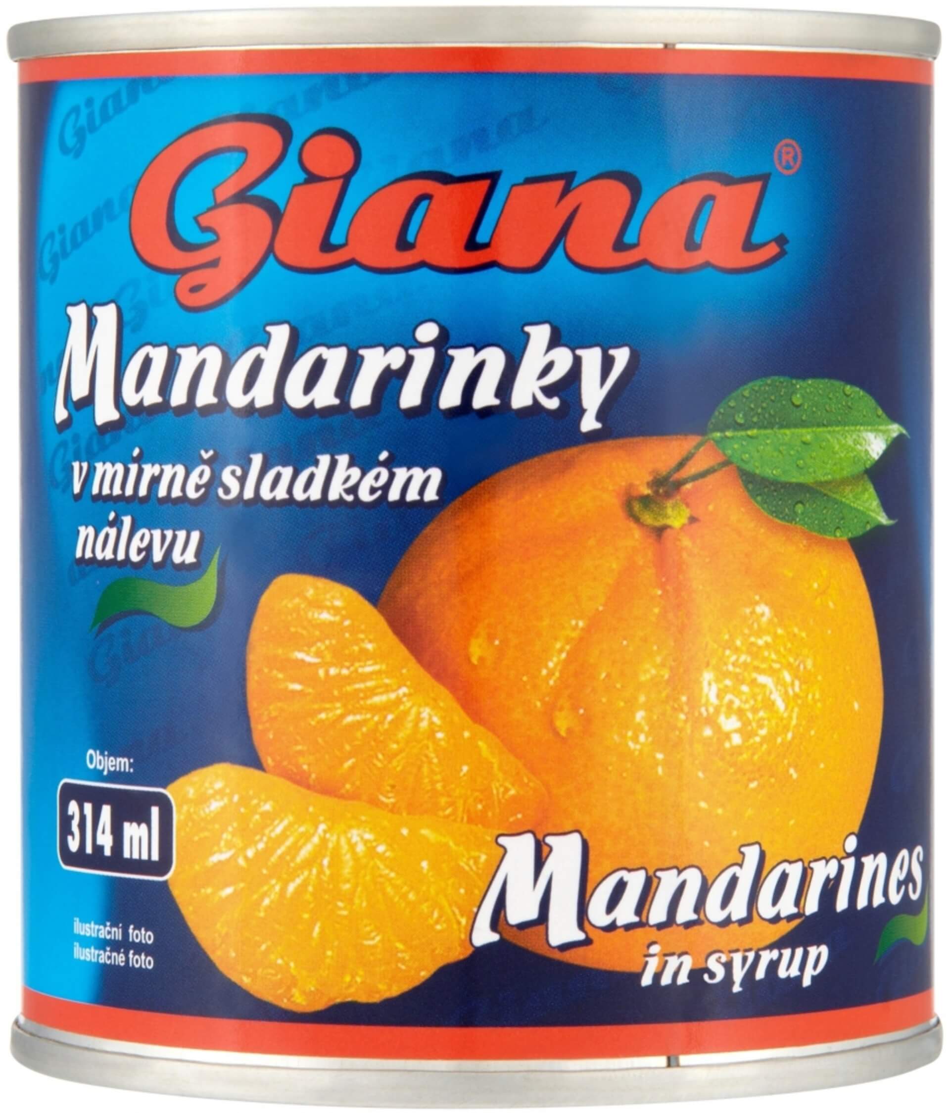 E-shop Giana Mandarínka 314 ml