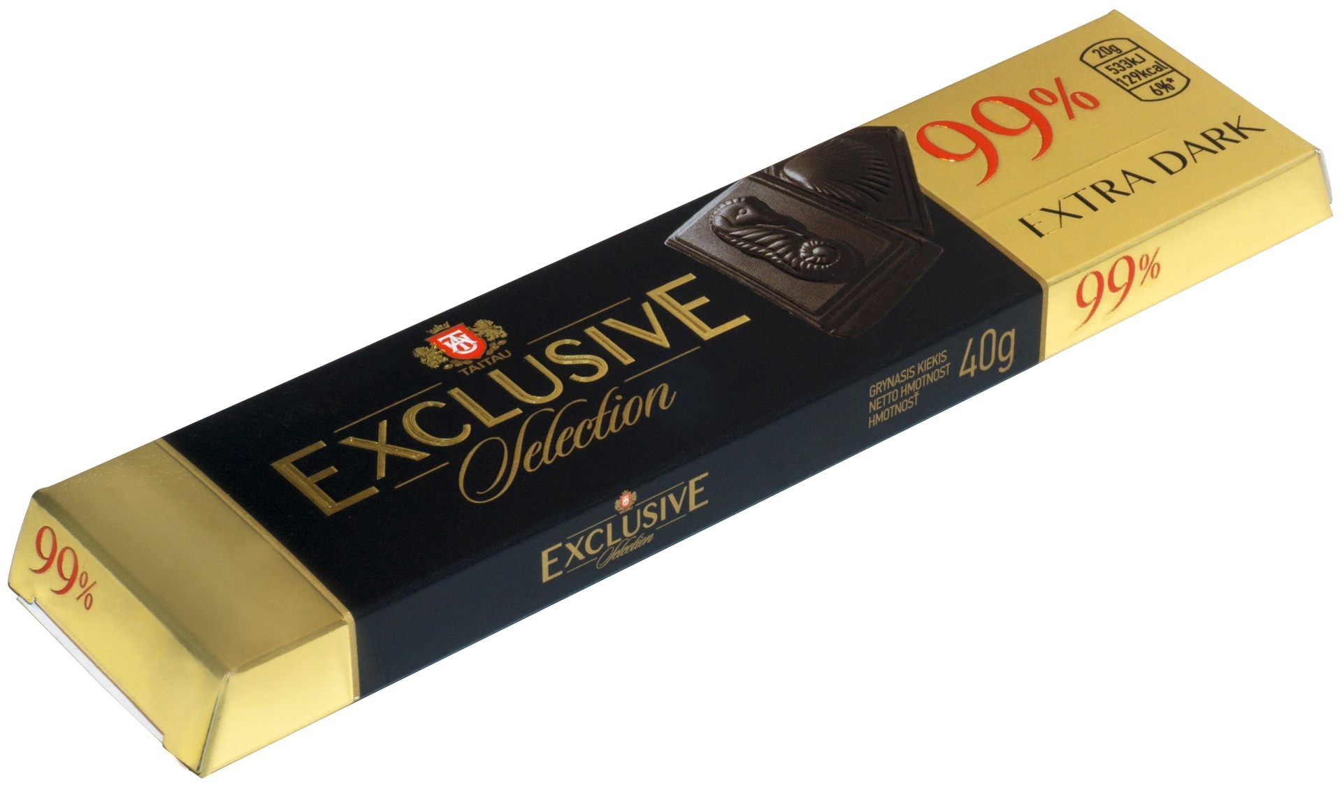 E-shop Taitau Exclusive Selection Horká čokoláda 99% 40 g