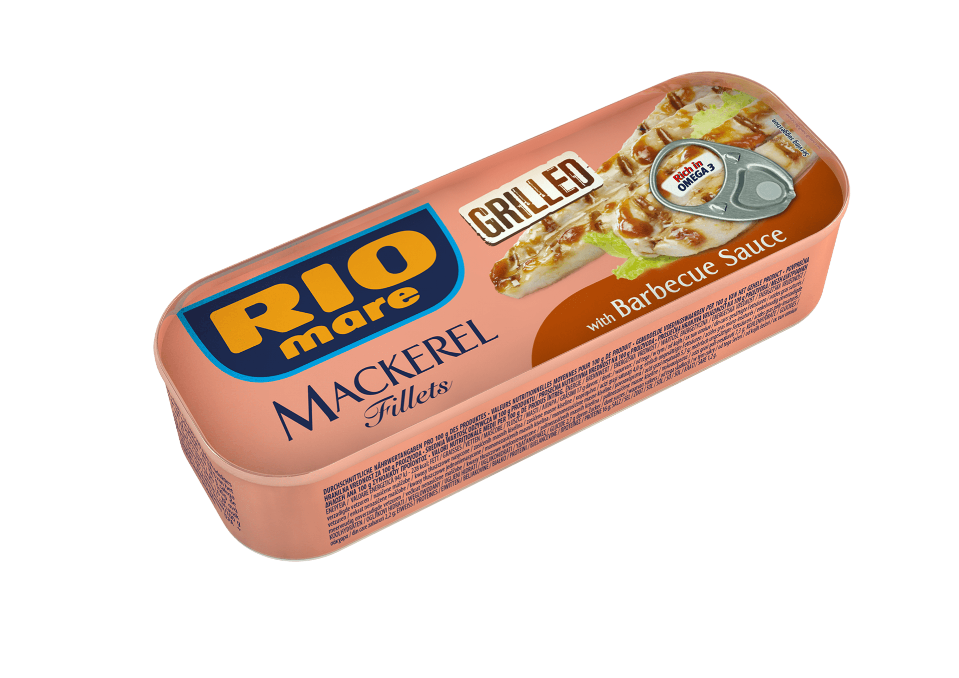 E-shop Rio Mare Grilované filety makrely s barbecue omáčkou 120 g