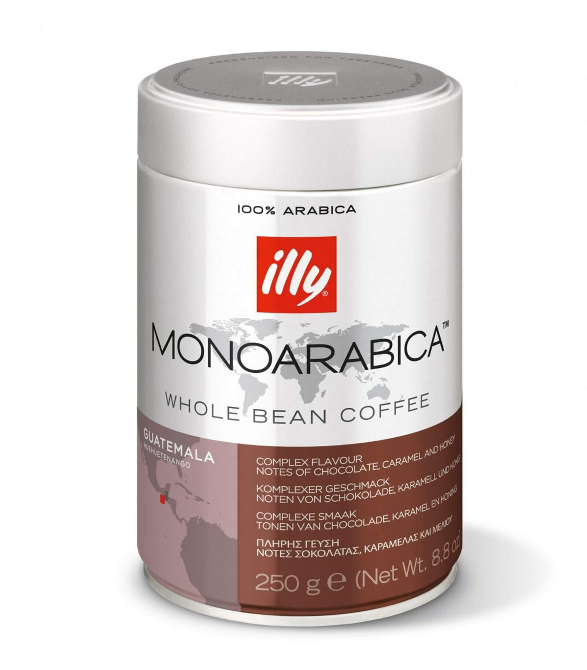 E-shop illy Monoarabica Guatemala zrnková káva 250 g