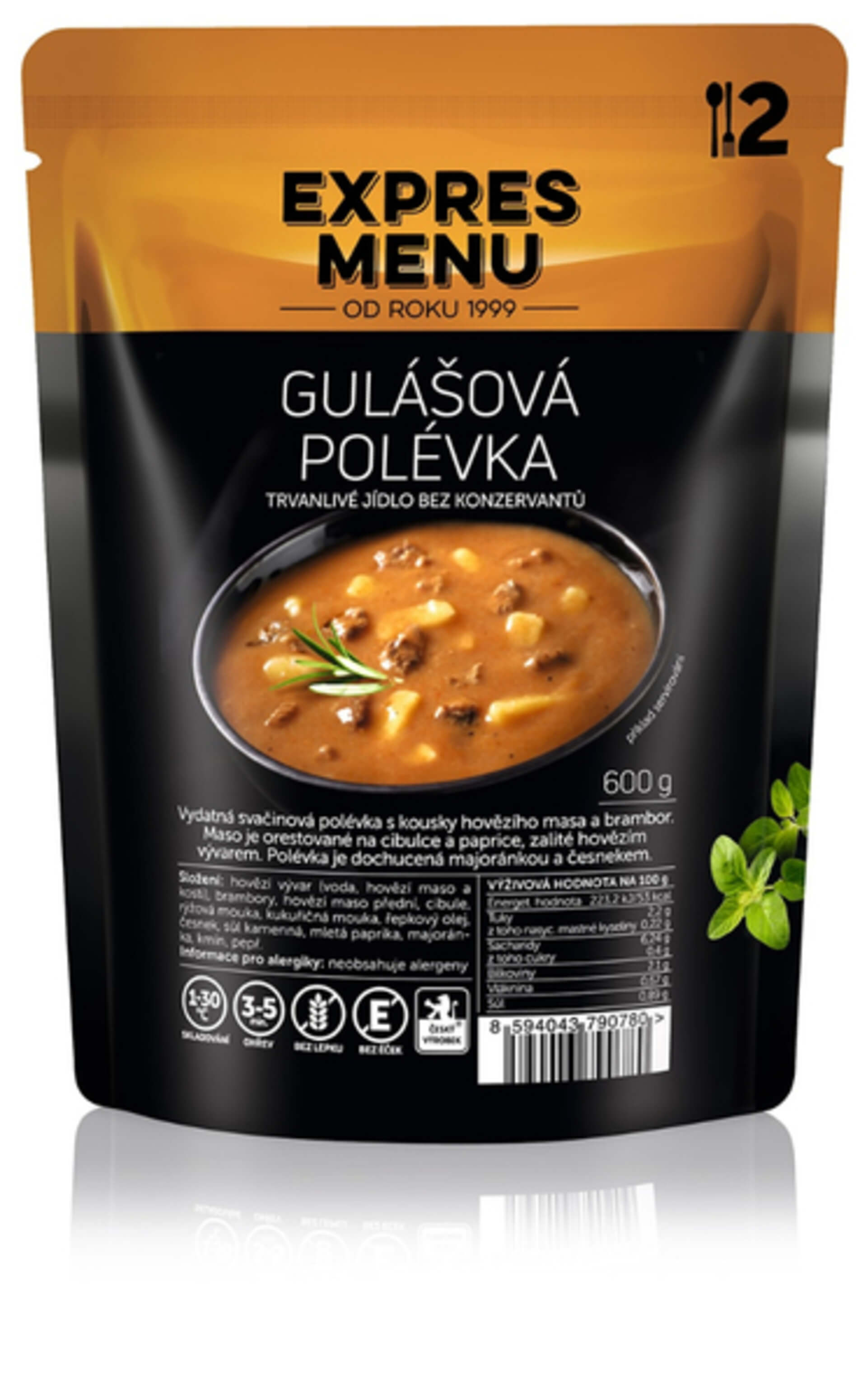 E-shop Expres Menu Gulášová polievka 600 g