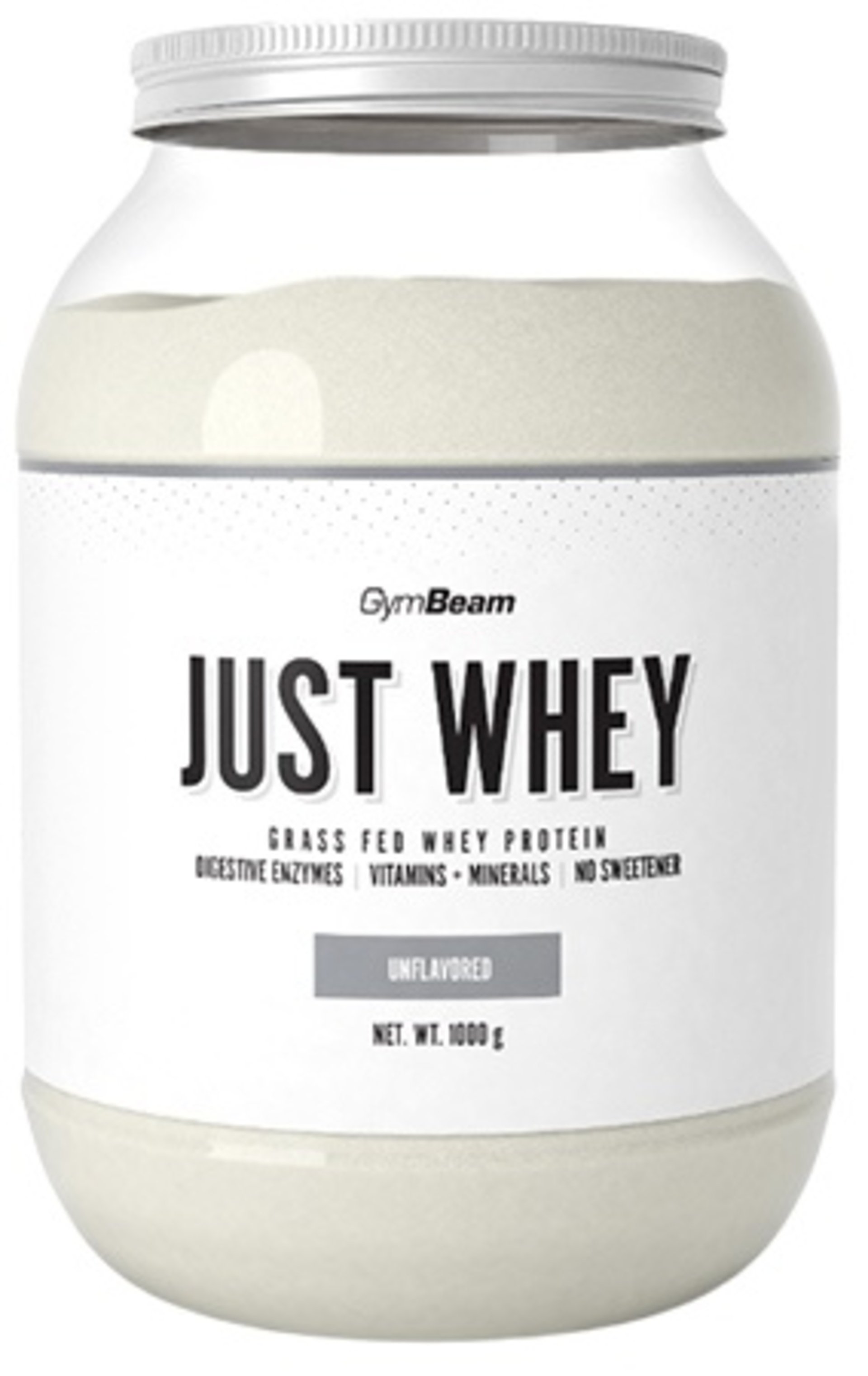 E-shop GymBeam Proteín Just Whey 1000 g - Unflavored