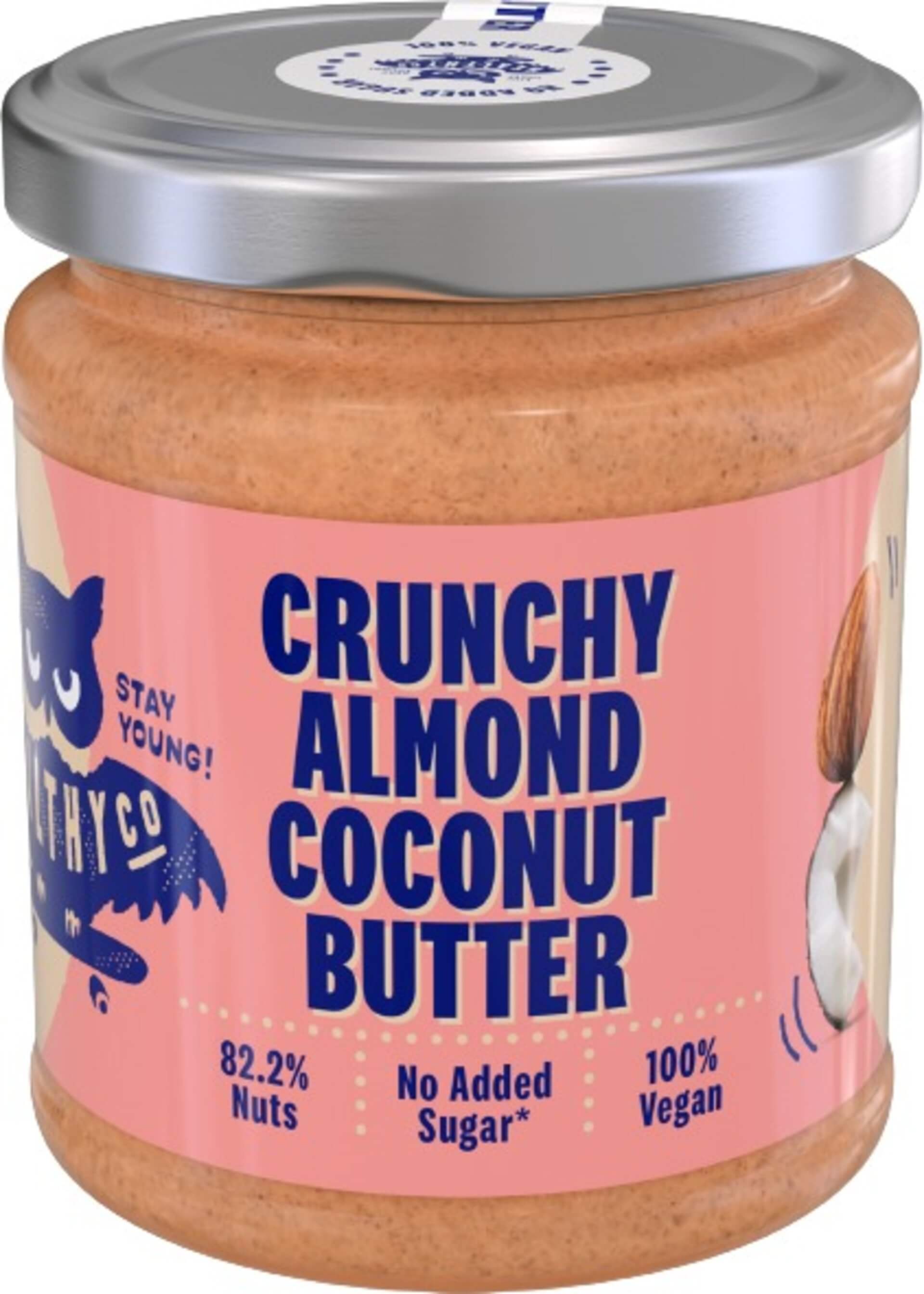 E-shop HealthyCo mandľové maslo s kokosom chrumkavé 180 g