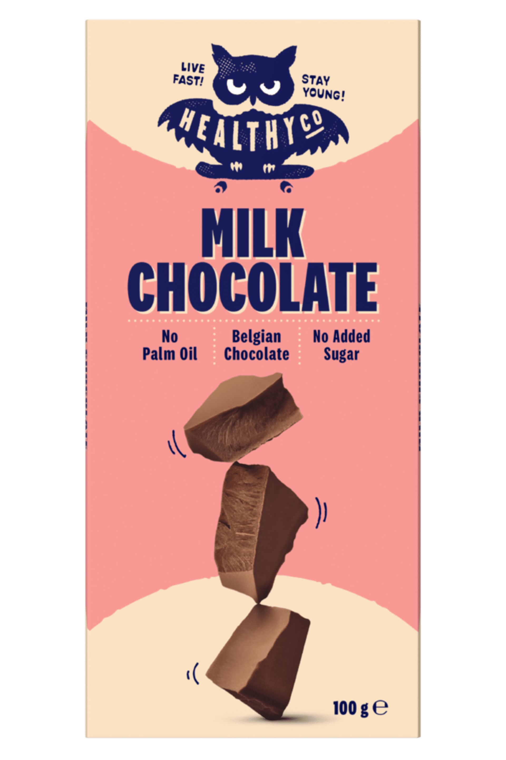 E-shop Healthyco Čokoláda mliečna bez cukru 100 g