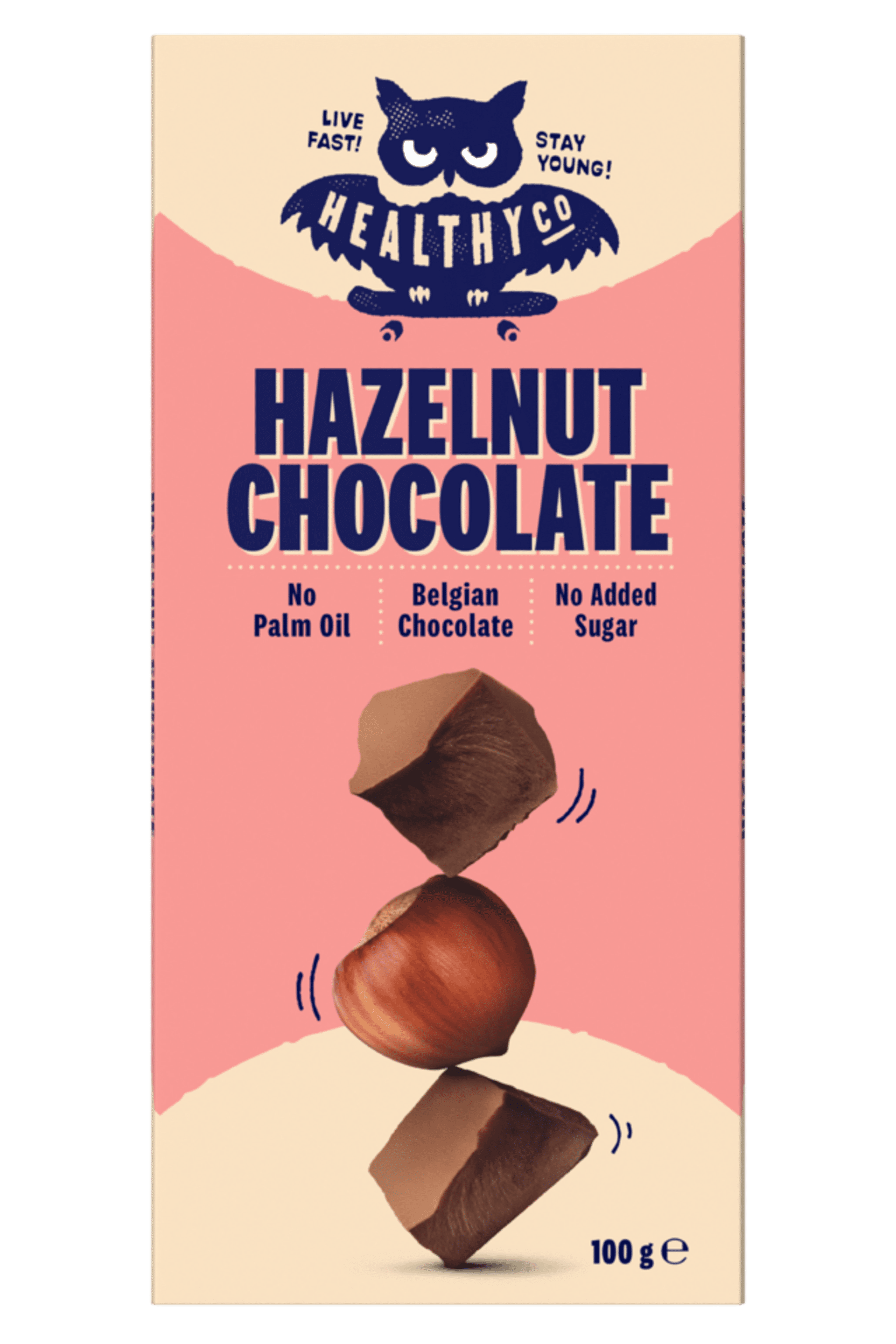 E-shop Healthyco Čokoláda oriešková bez cukru 100 g