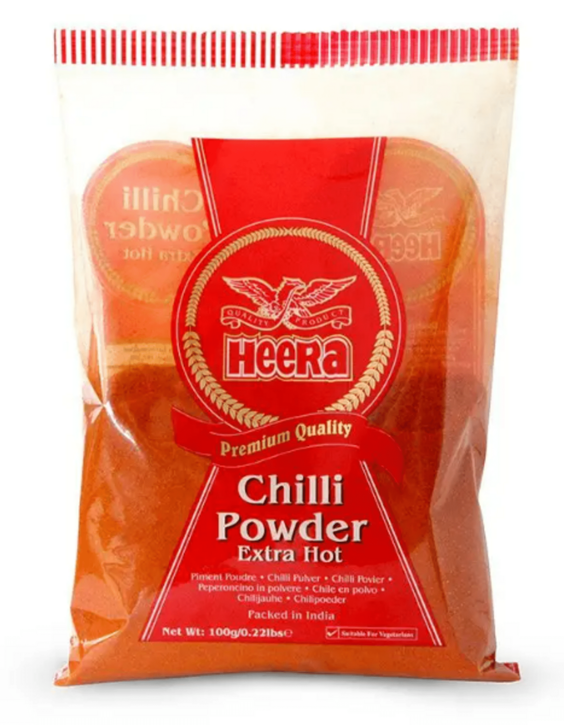 E-shop Heera Chilli mleté extra štipľavé 100 g