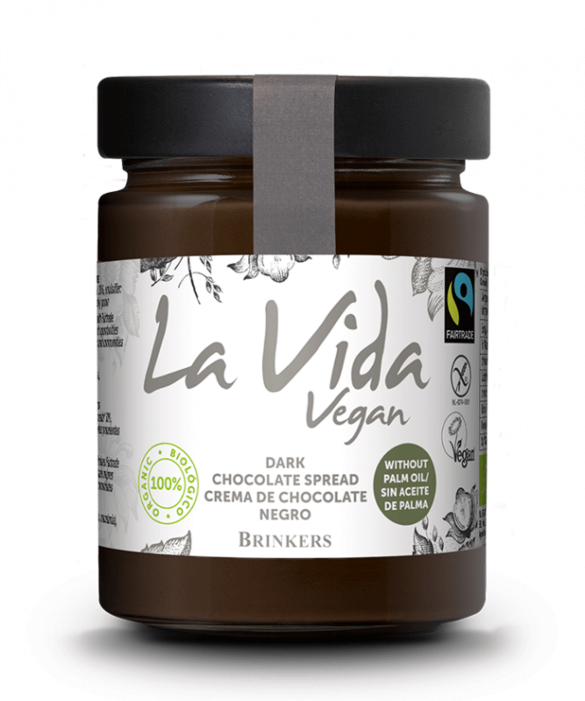 E-shop La Vida Vegan Čokoládová nátierka horká BIO 270 g