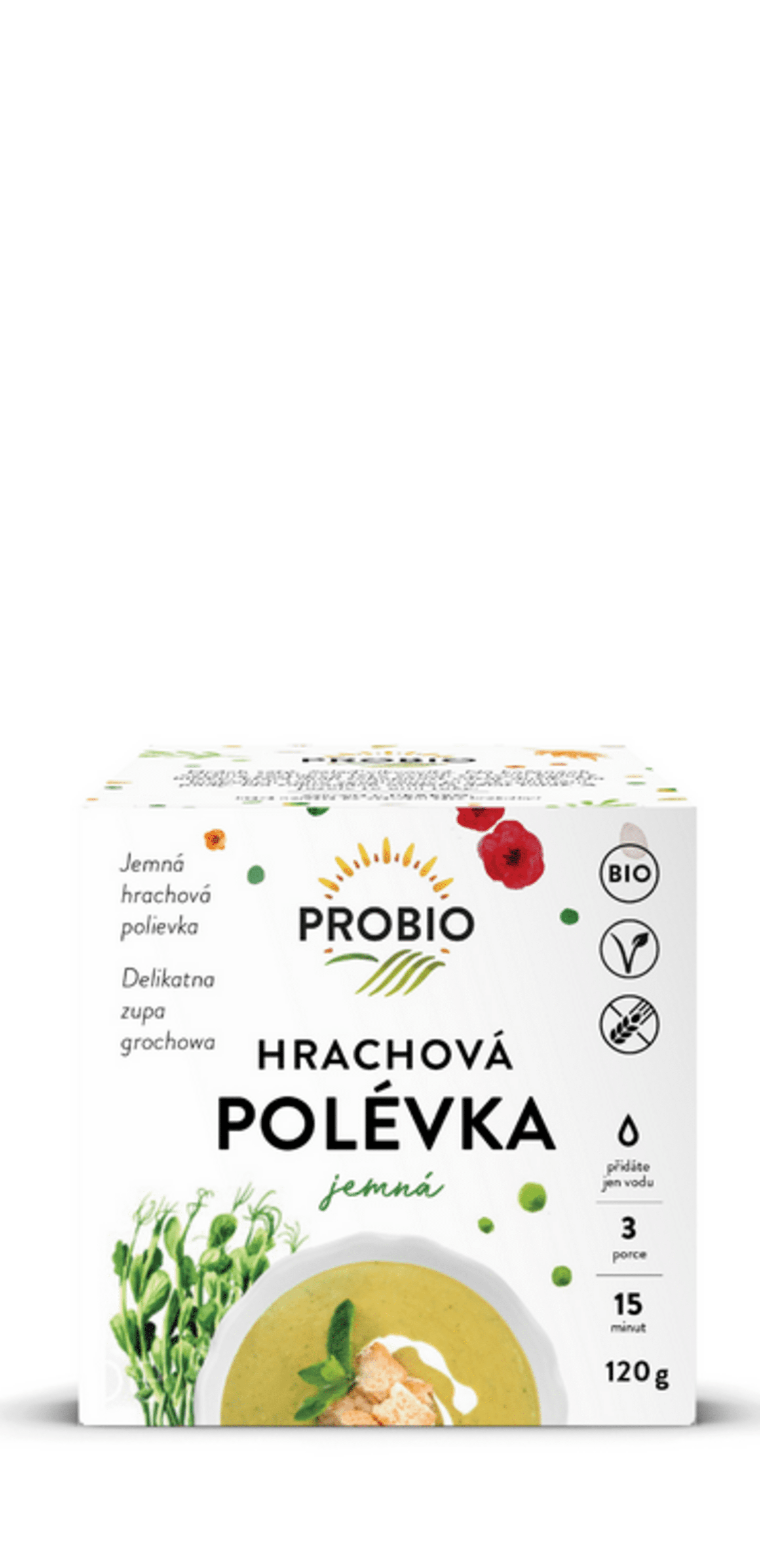 E-shop Probio Polievka hrachová jemná 120 g