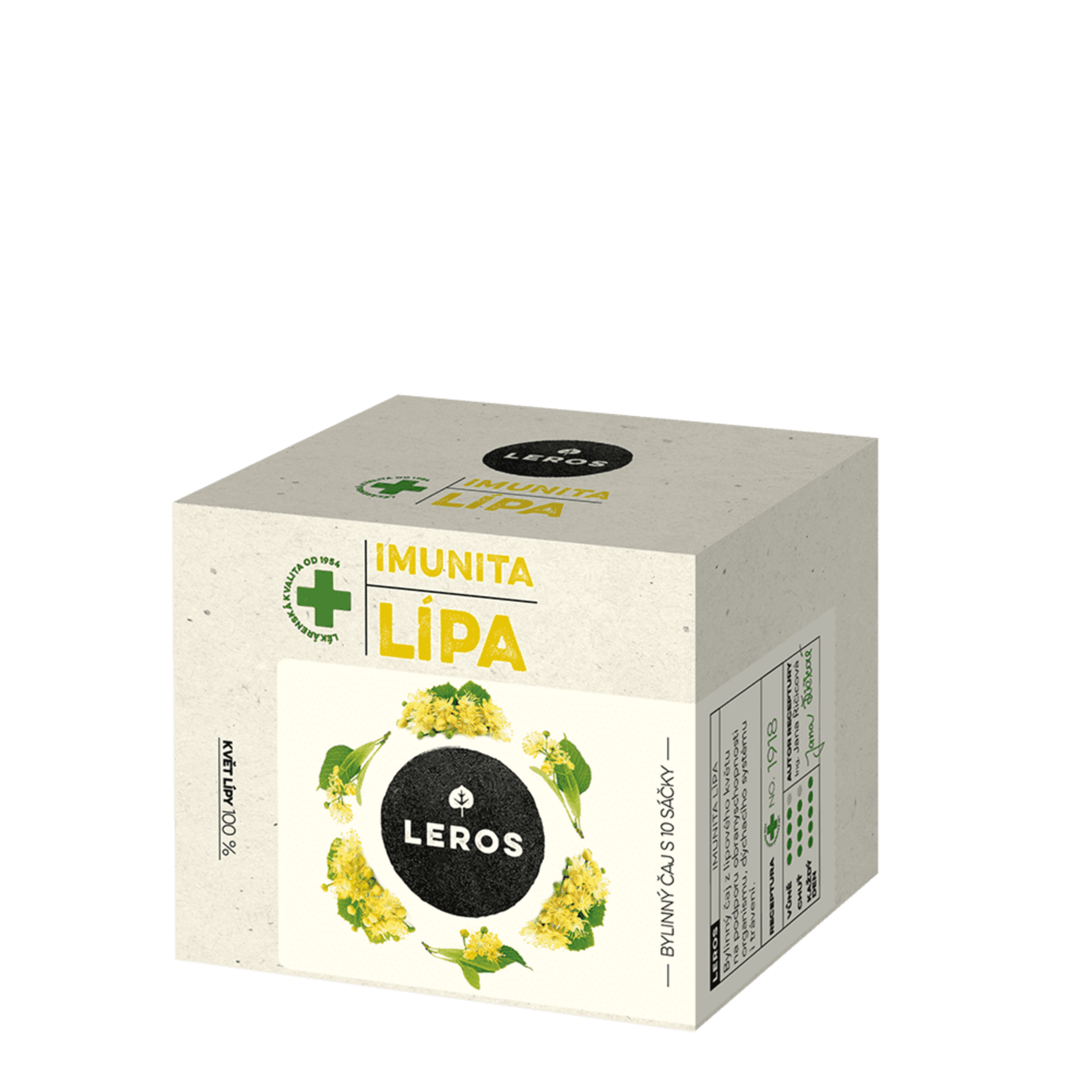 Leros Čaj Lipa a imunita 10 sáčkov