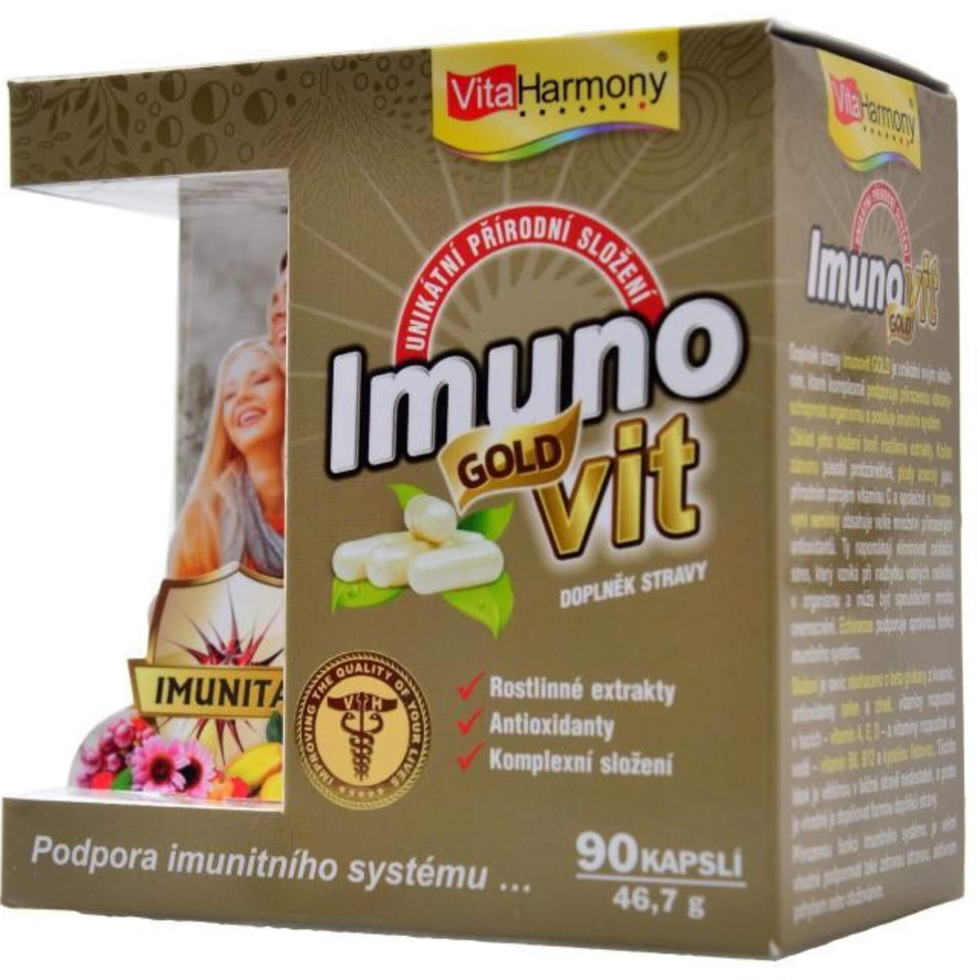 E-shop VitaHarmony Imunovit Gold 90 tabliet