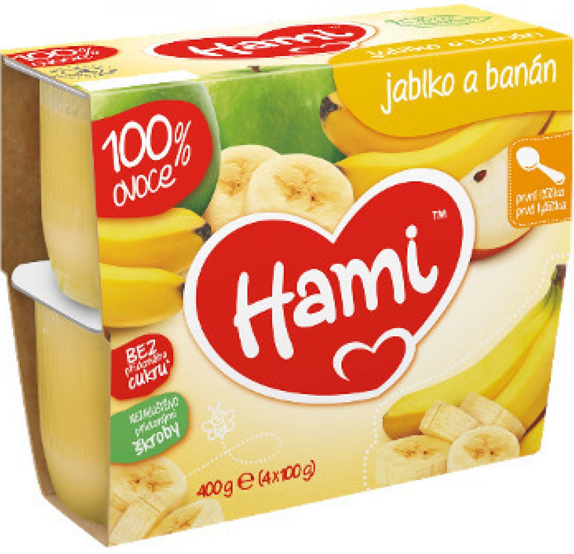 E-shop Hami 100% ovocie jablko a banán 400 g