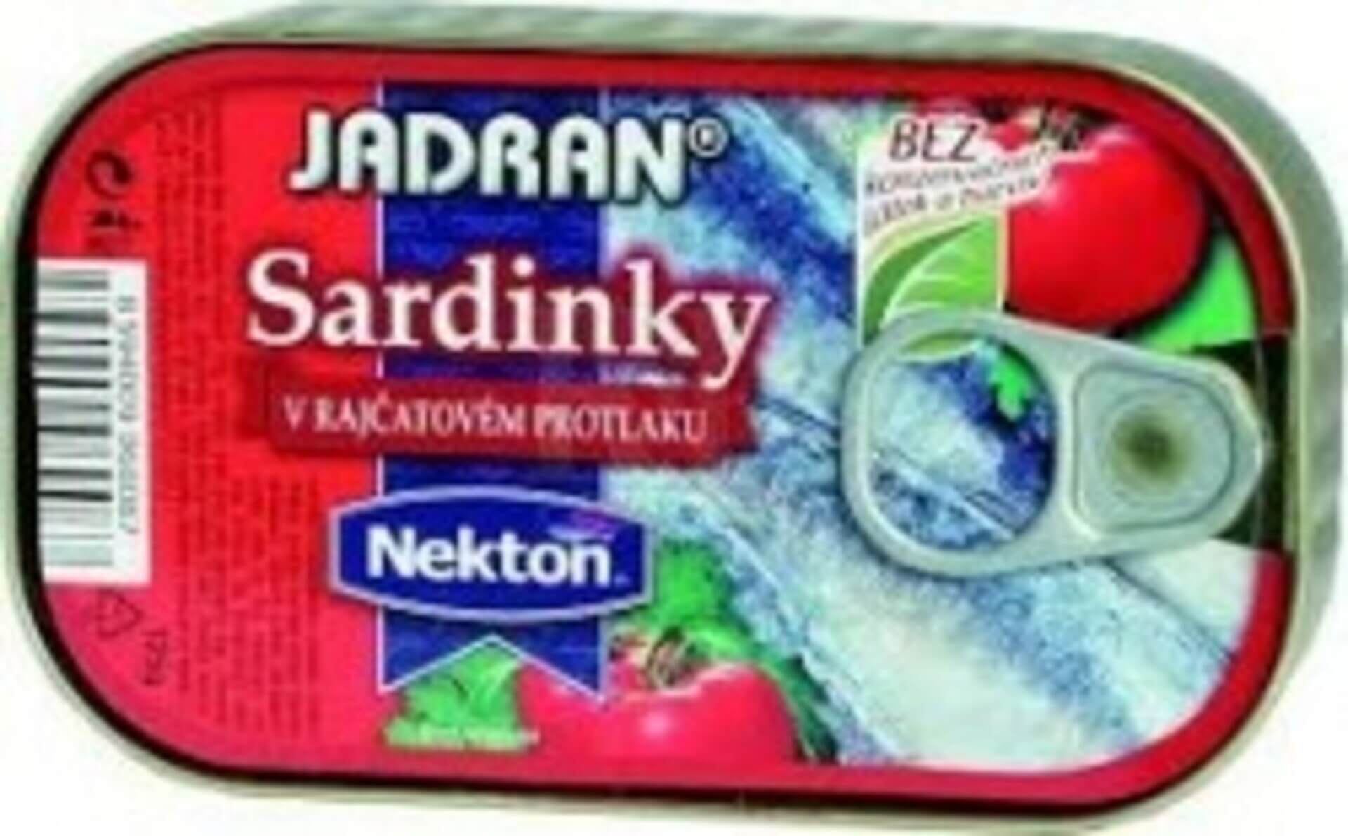 Jadran Sardinky v paradajkovej omáčke 125 g