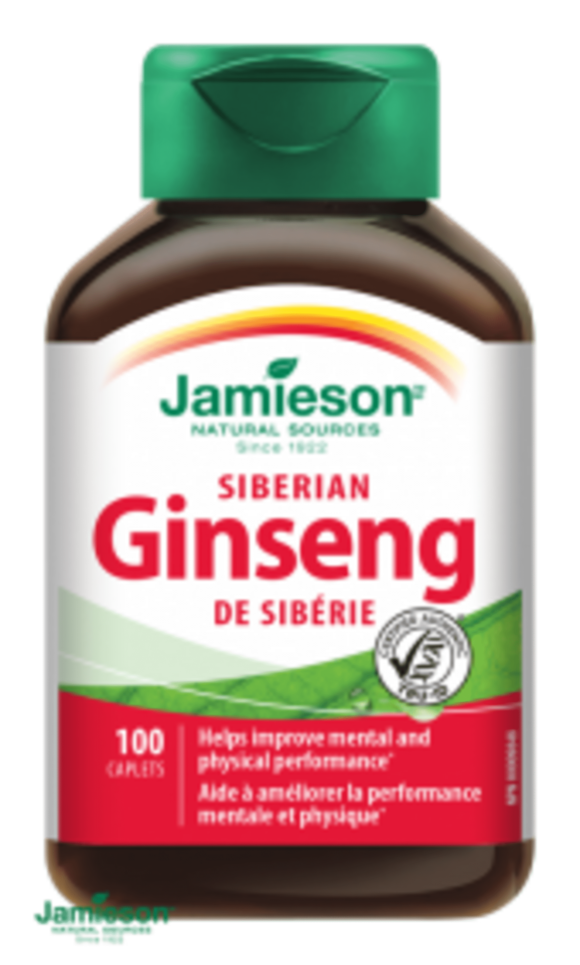 Jamieson Sibírsky ženšen 650 mg 100 tabliet