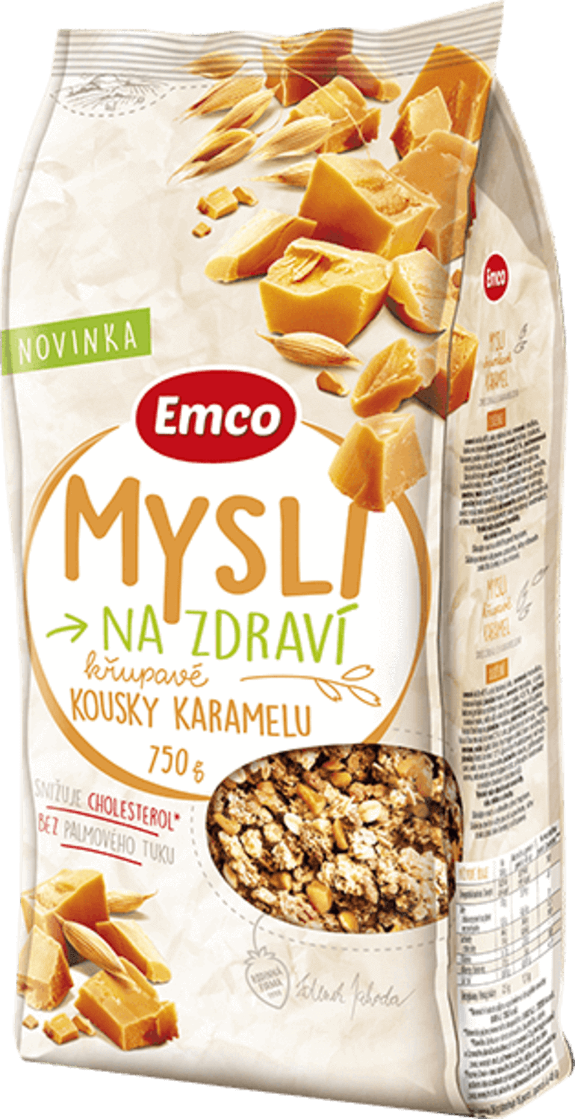 E-shop Emco Mysli - Chrumkavé kúsky karamelu 750g